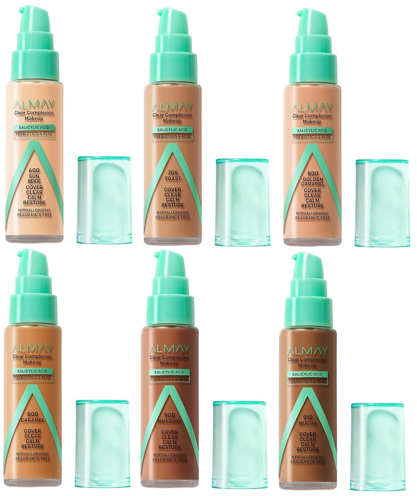 Almay Clear Complexion Acne Foundation with Salicylic Acid **YOU CHOOSE COLOR**