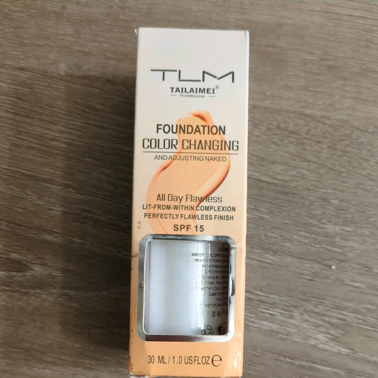 TLM SPF 15 1 Fl Oz Changing Skin Color Foundation