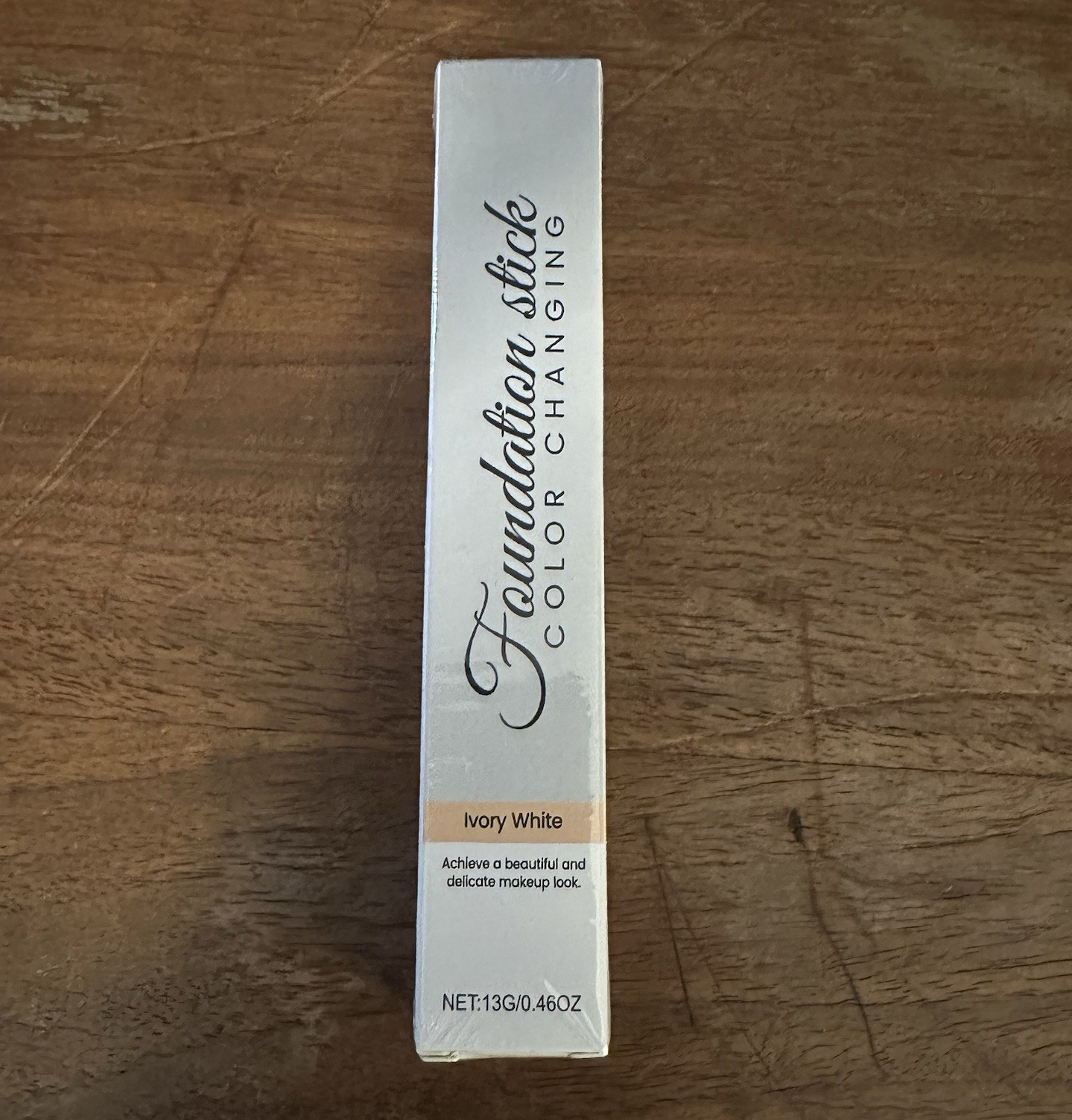 COLOR CHANGING FOUNDATION STICK Ivory White