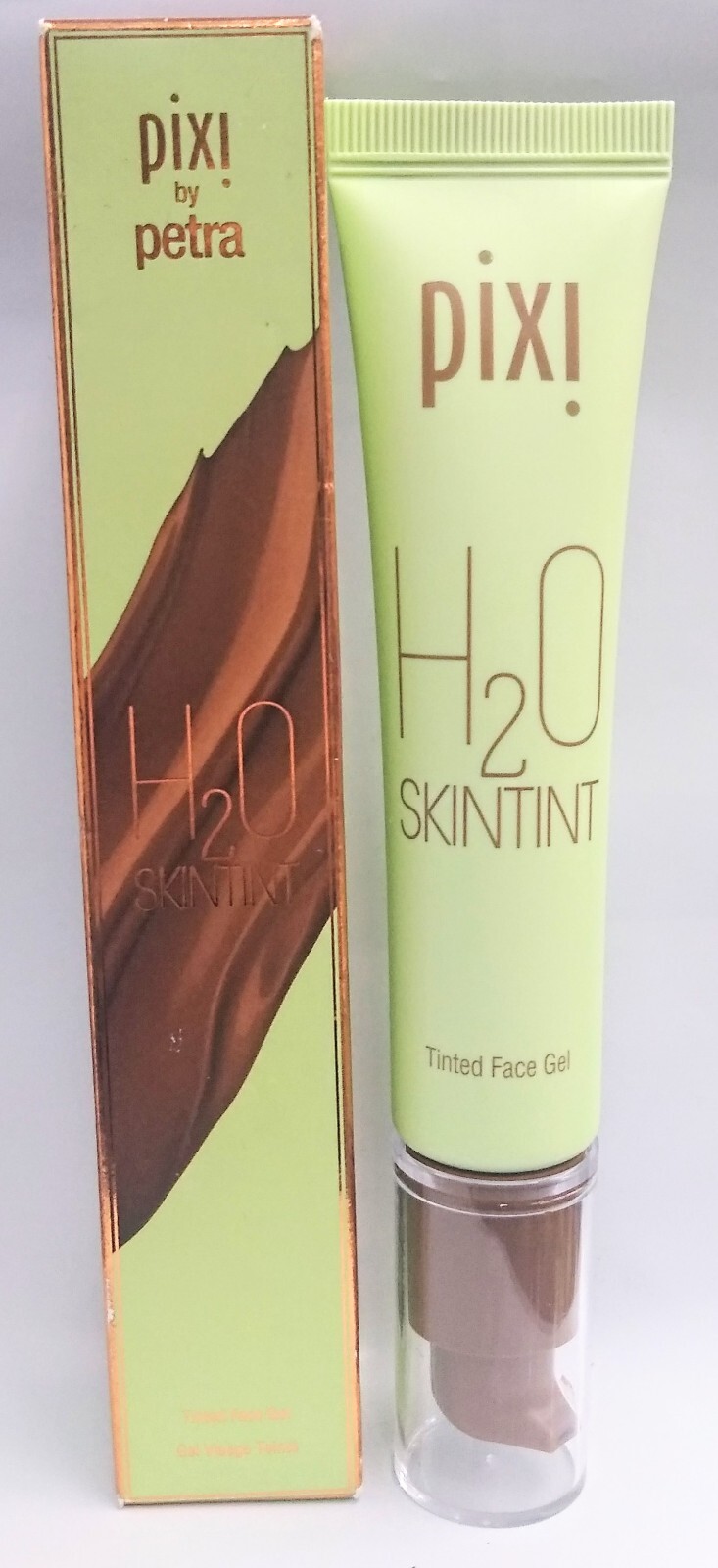 Pixi by Petra H2O SkinTint Tinted Face Gel 1.18 fl oz – NO.6 ESPRESSO / New
