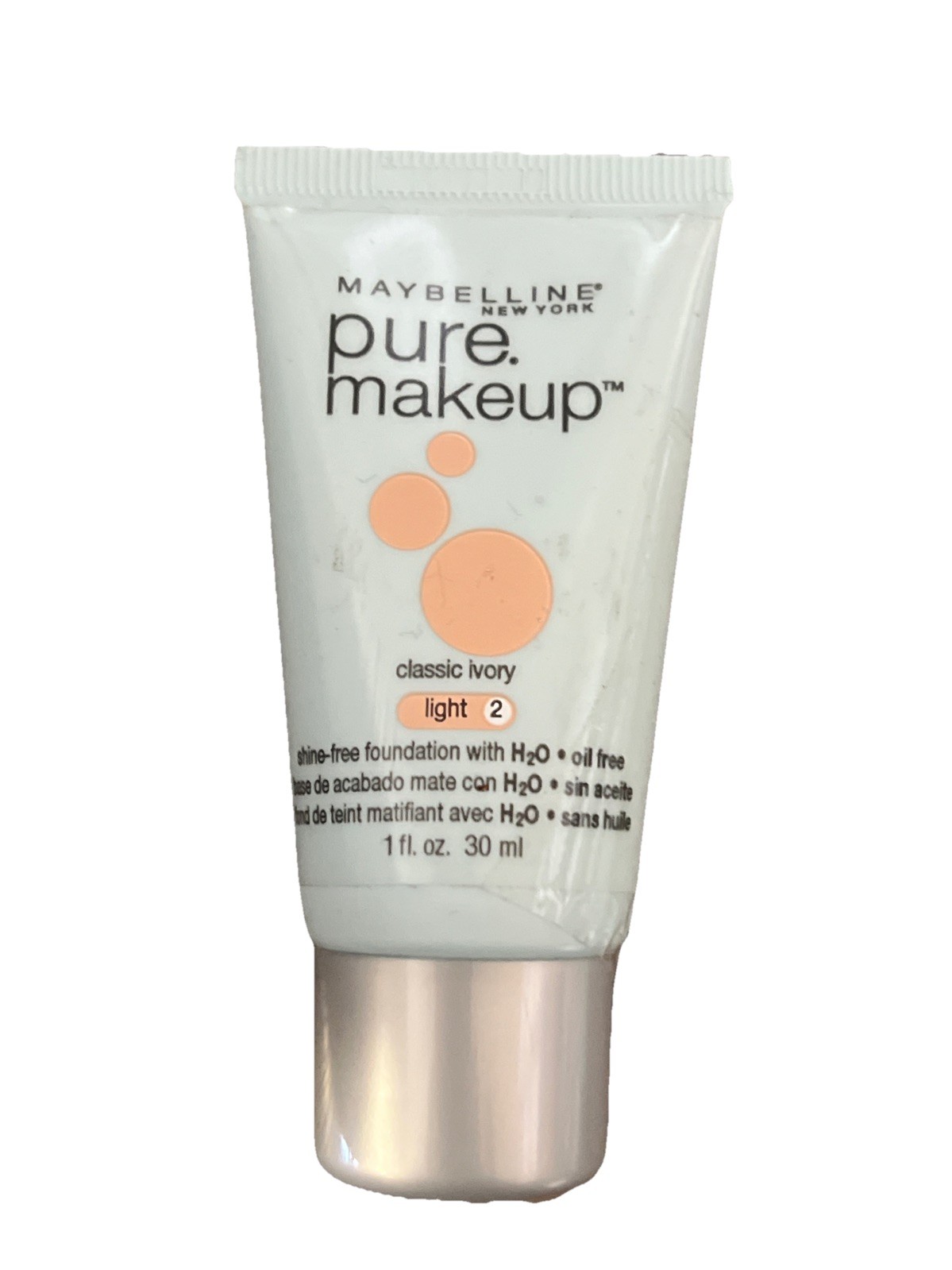 Maybelline New York Pure Makeup Shine-Free Foundation – Classic Ivory – Light 2