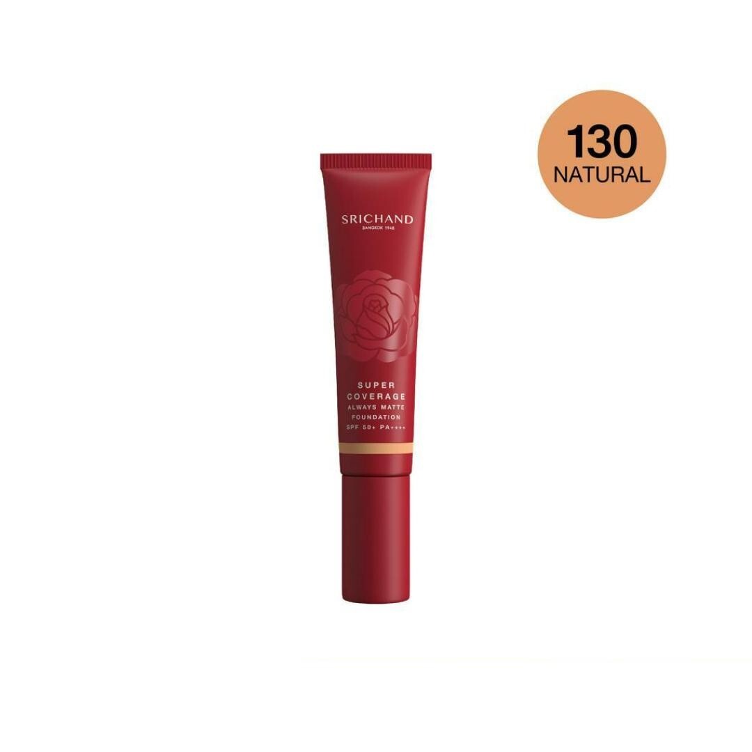 Srichand Foundation Matte Makeup Super Coverage Always SPF50+ PA++++ Waterproof