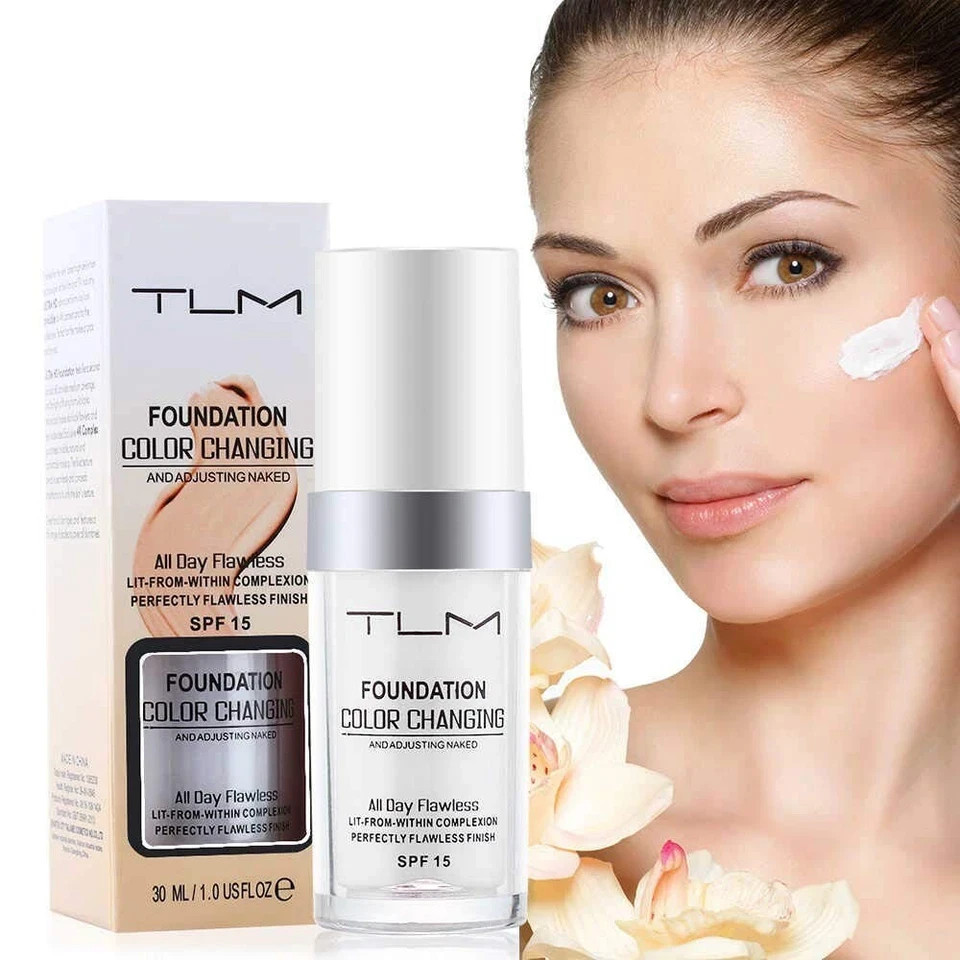 2X TLM Pro Classic Colour Changing Foundation Magic Flawless Concealer Makeup