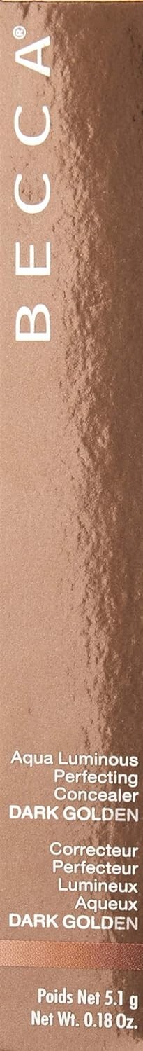 BECCA Aqua Luminous Perfecting Concealer in DARK GOLDEN 0.18 oz/30 ml New Makeup