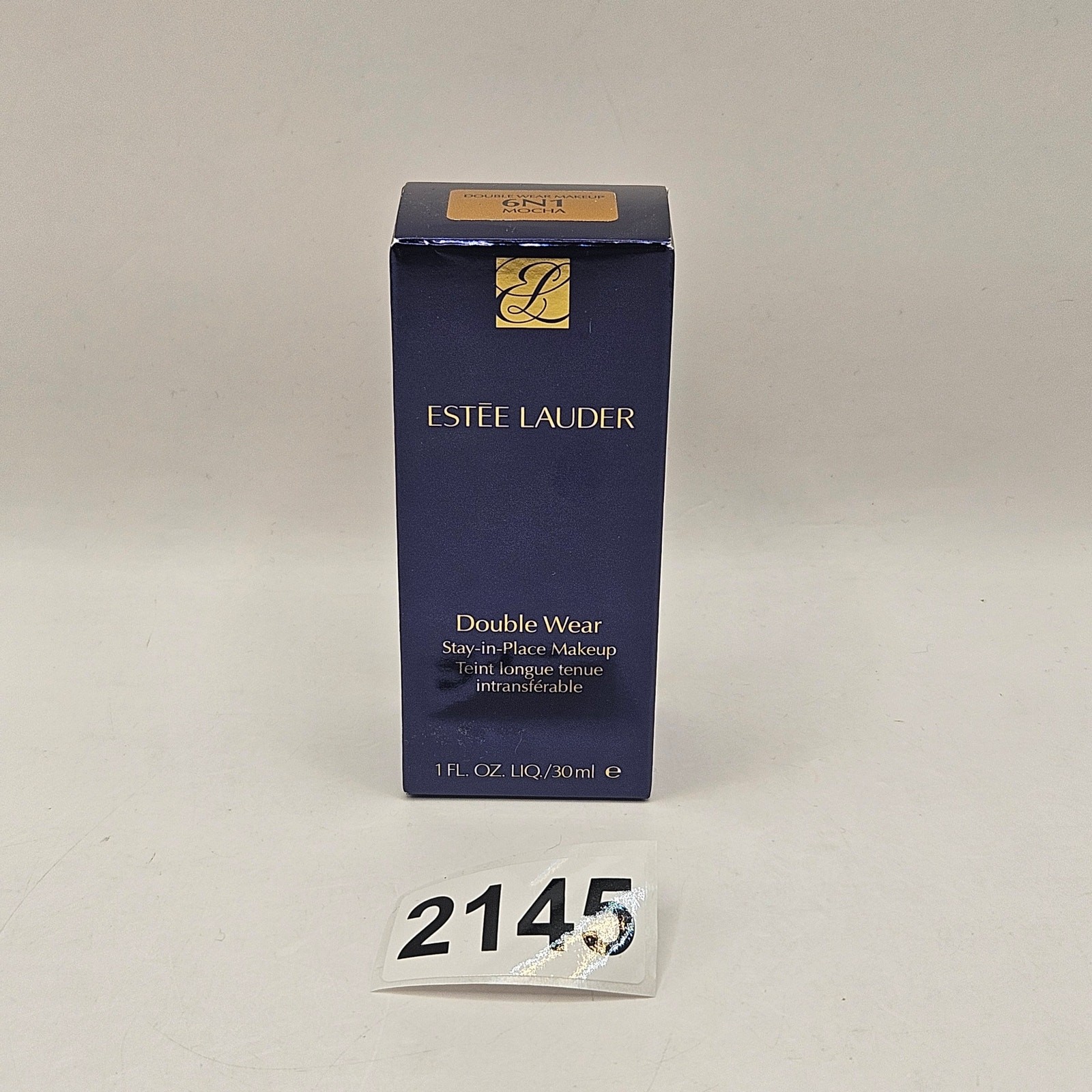 ESTEE LAUDER DOUBLE WEAR STAY IN PLACE MAKEUP 6N1 MOCHA 1oz BOXED