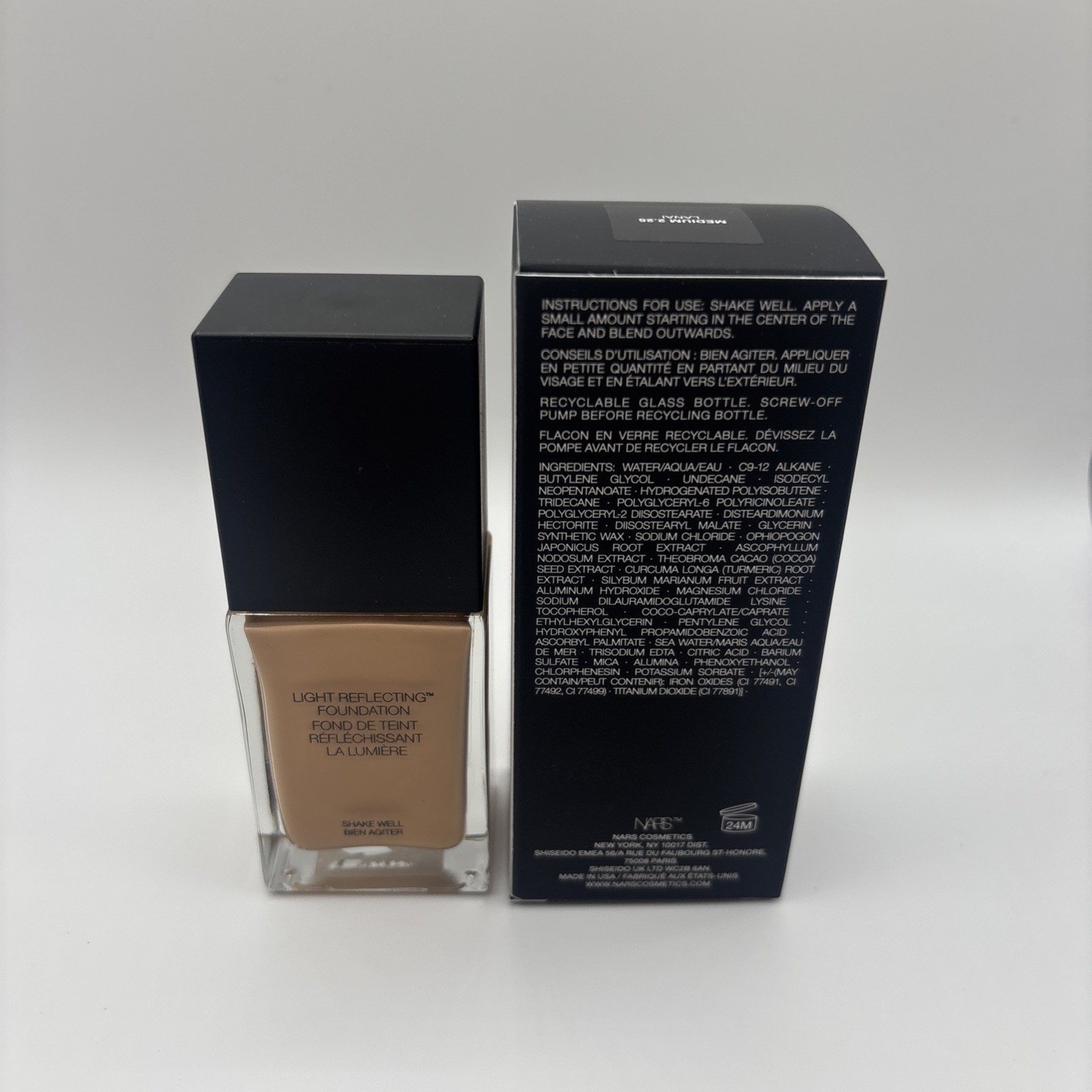 NIB Nars Light Reflecting Foundation LANAI Medium 2.25 – Size 30mL / 1 fl oz