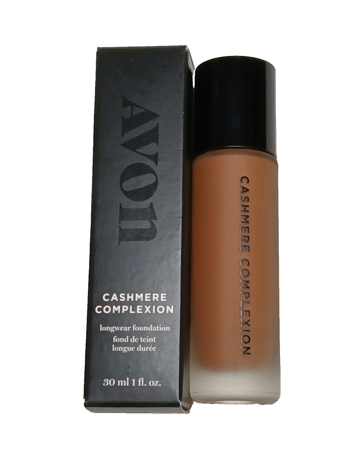 AVON Cashmere Complexion Longwear Foundation “COGNAC” (30ml / 1 floz) – NEW!!!