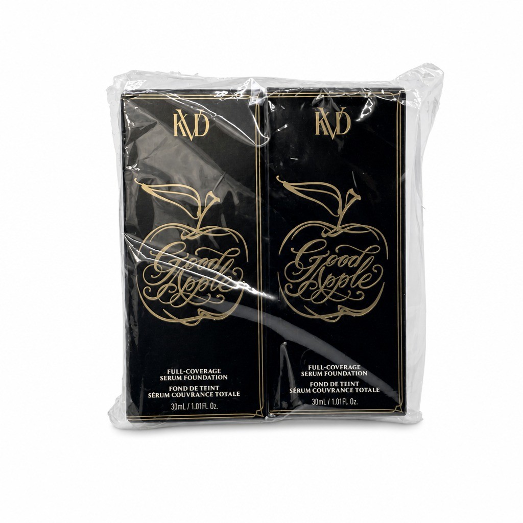KVD Beauty Good Apple Serum Foundation Deep 088 Full Coverage, 2 Pack