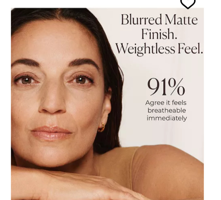 LAURA MERCIER TINTED MOISTURIZER BLURRED MATTE ON SILK .5 oz SPF 30