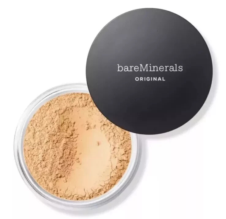 Bare Minerals Original Loose Mineral Powder Foundation SPF 15 Light 08, 0.28 Oz