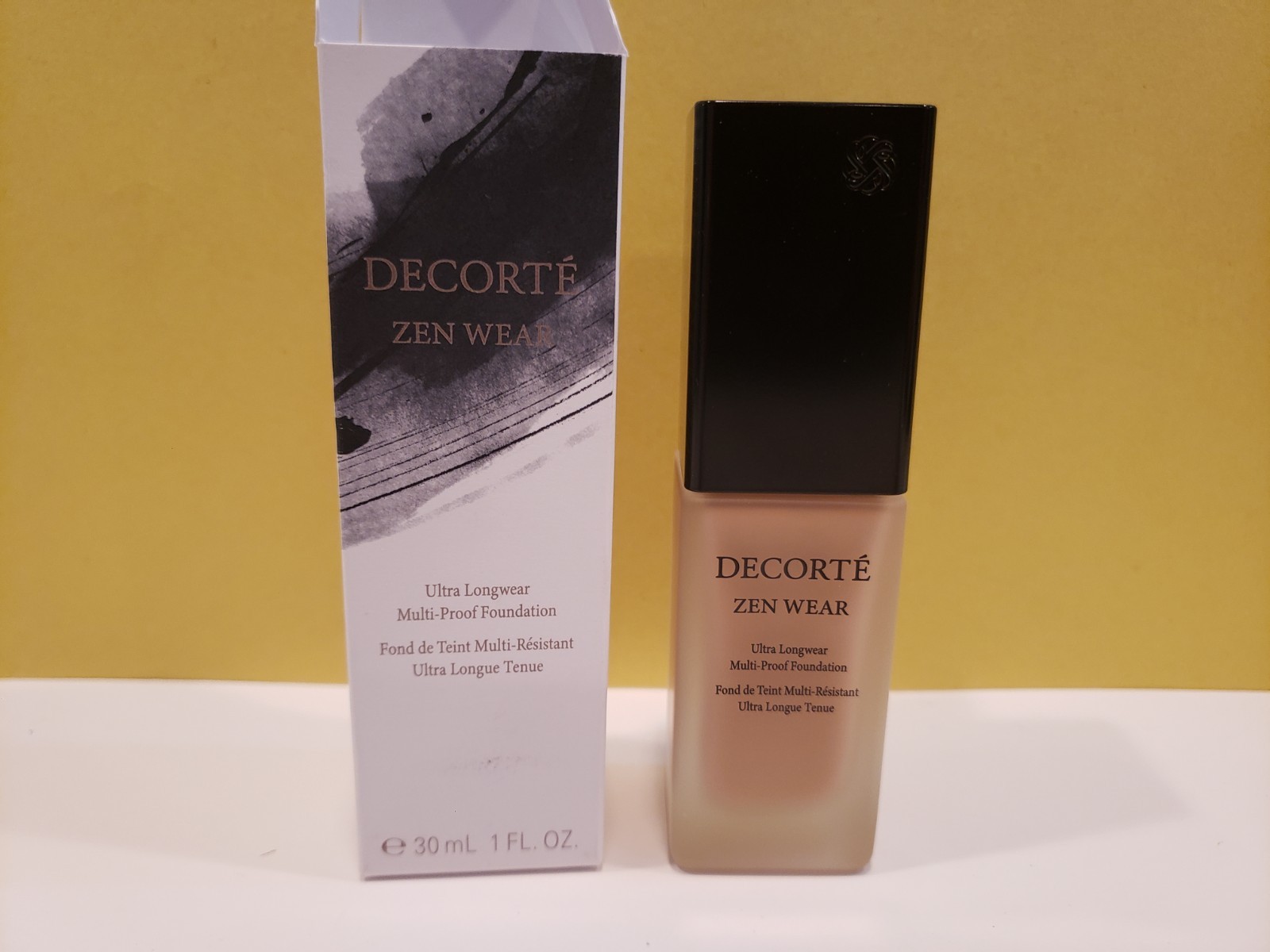 Decorte ~ Zen Wear Ultra-Longwear Multi Proof Foundation~ N47 ~ 1 oz ~NIB