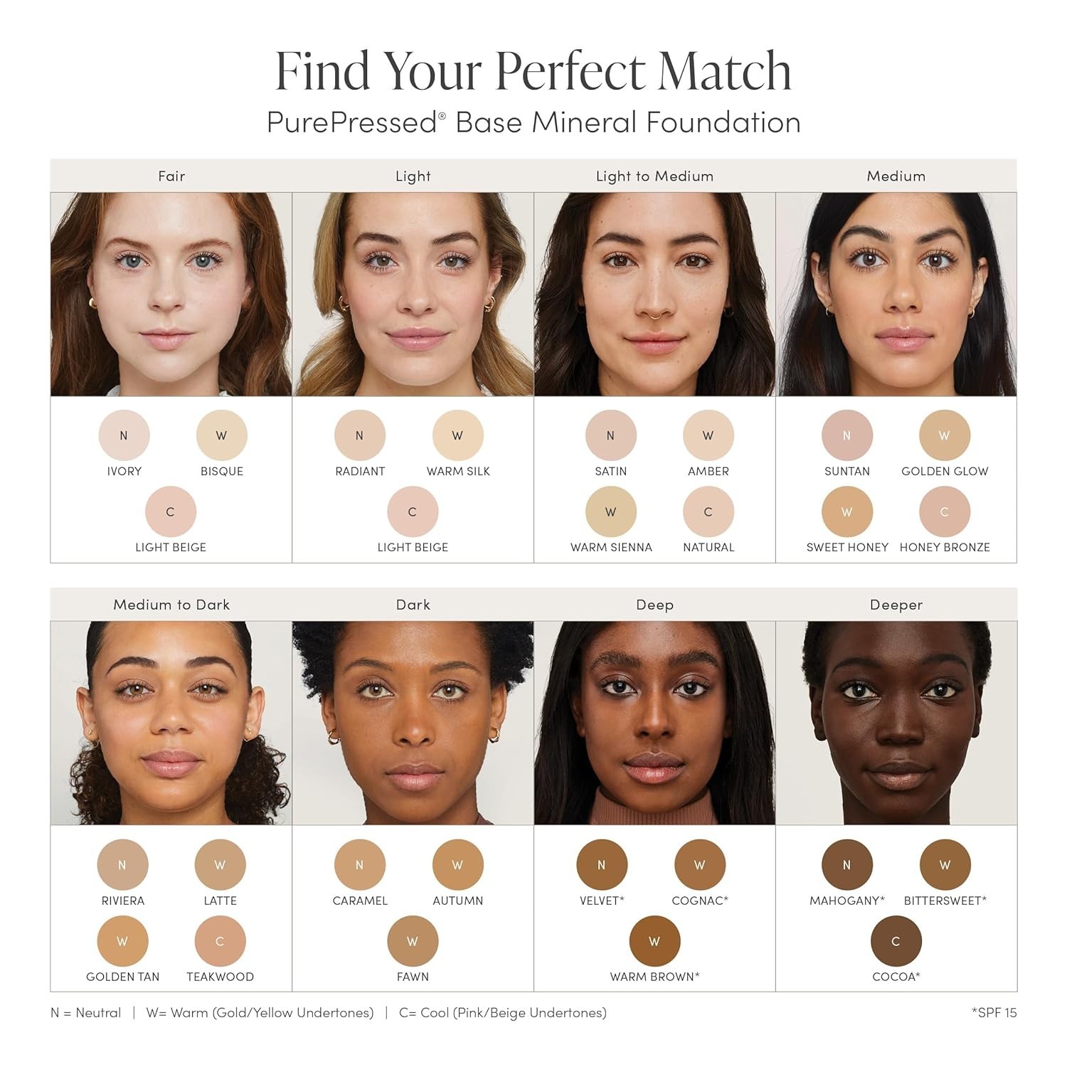 Mineral Foundation Refill with SPF#