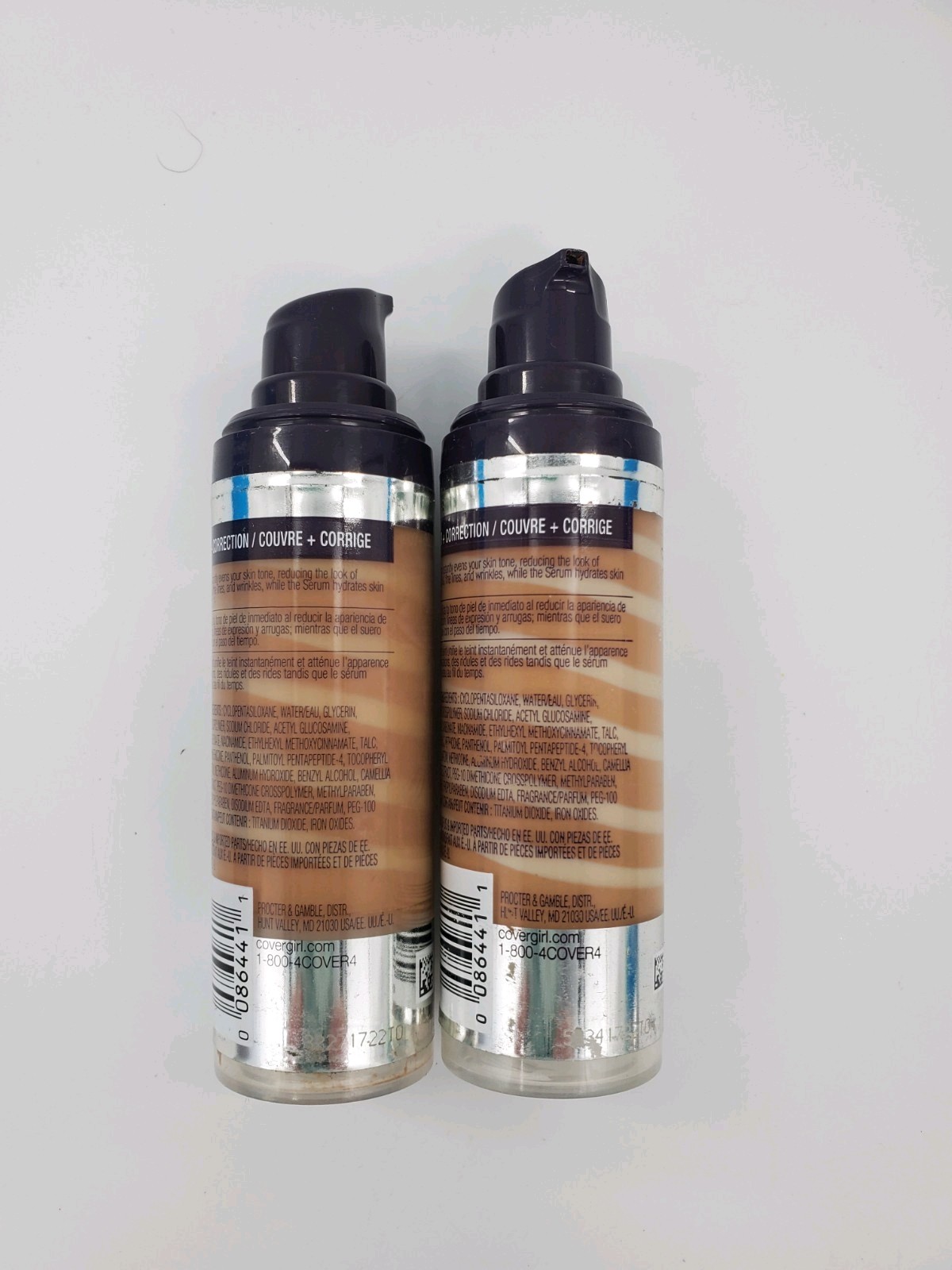 2X Covergirl + Olay Tone Rehab Foundation Base CC Cream 157 Golden Tan 1 fl oz