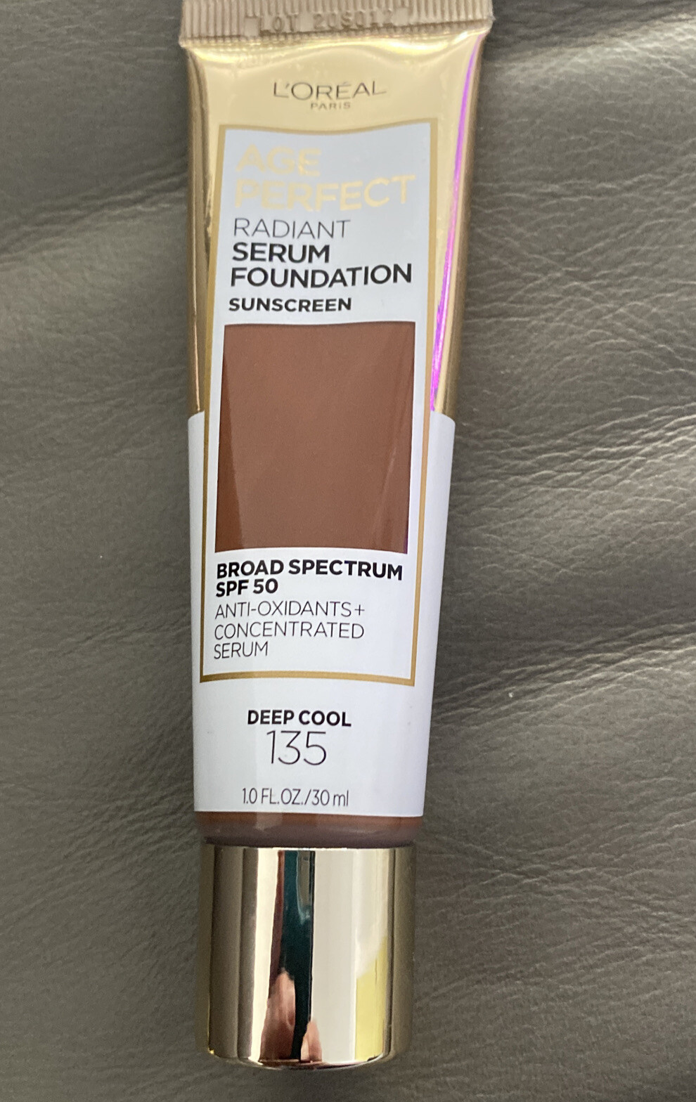 L’Oreal Paris Age Perfect Radiant Foundation 50 Spf # 135 Deep Cool 1oz Ea