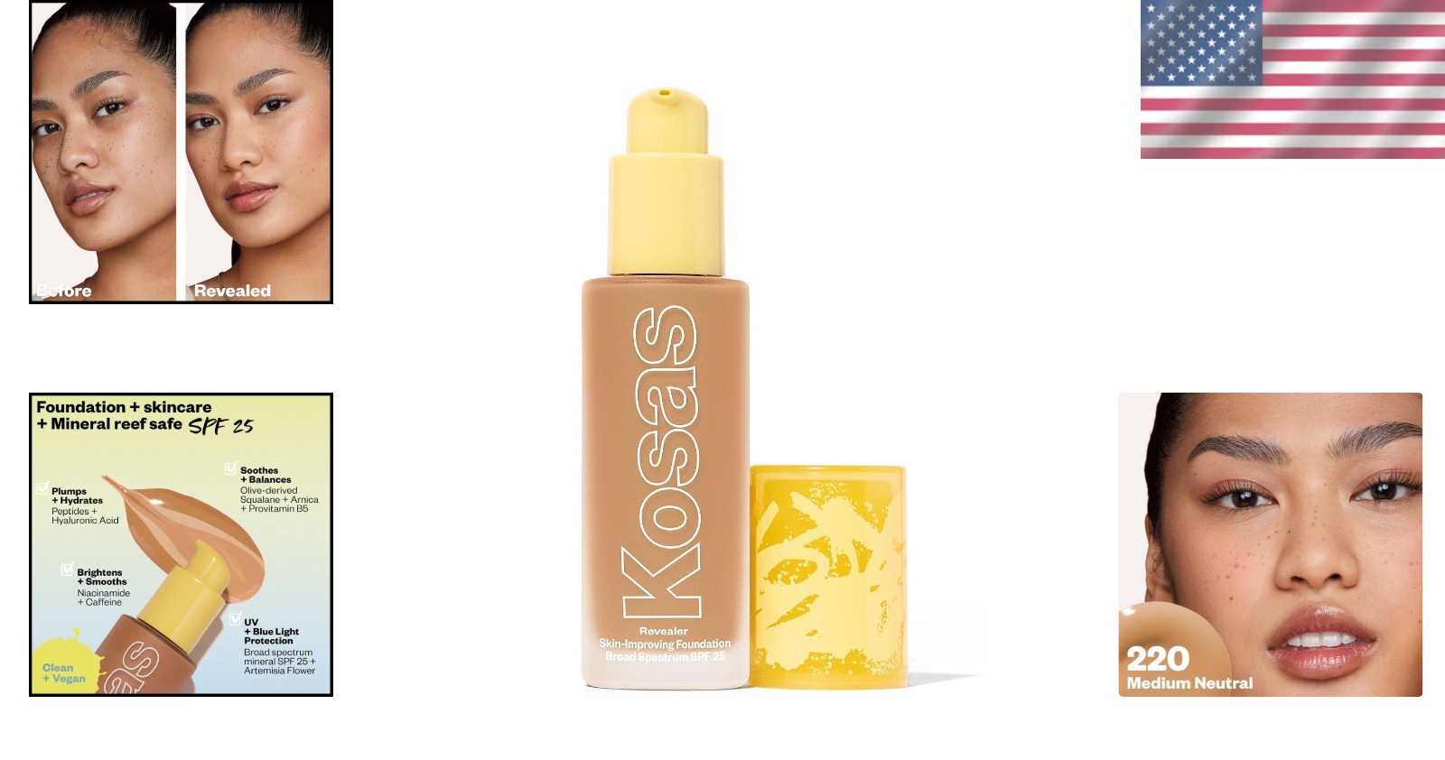 Natural Glow Liquid Foundation SPF 25 – Medium Coverage