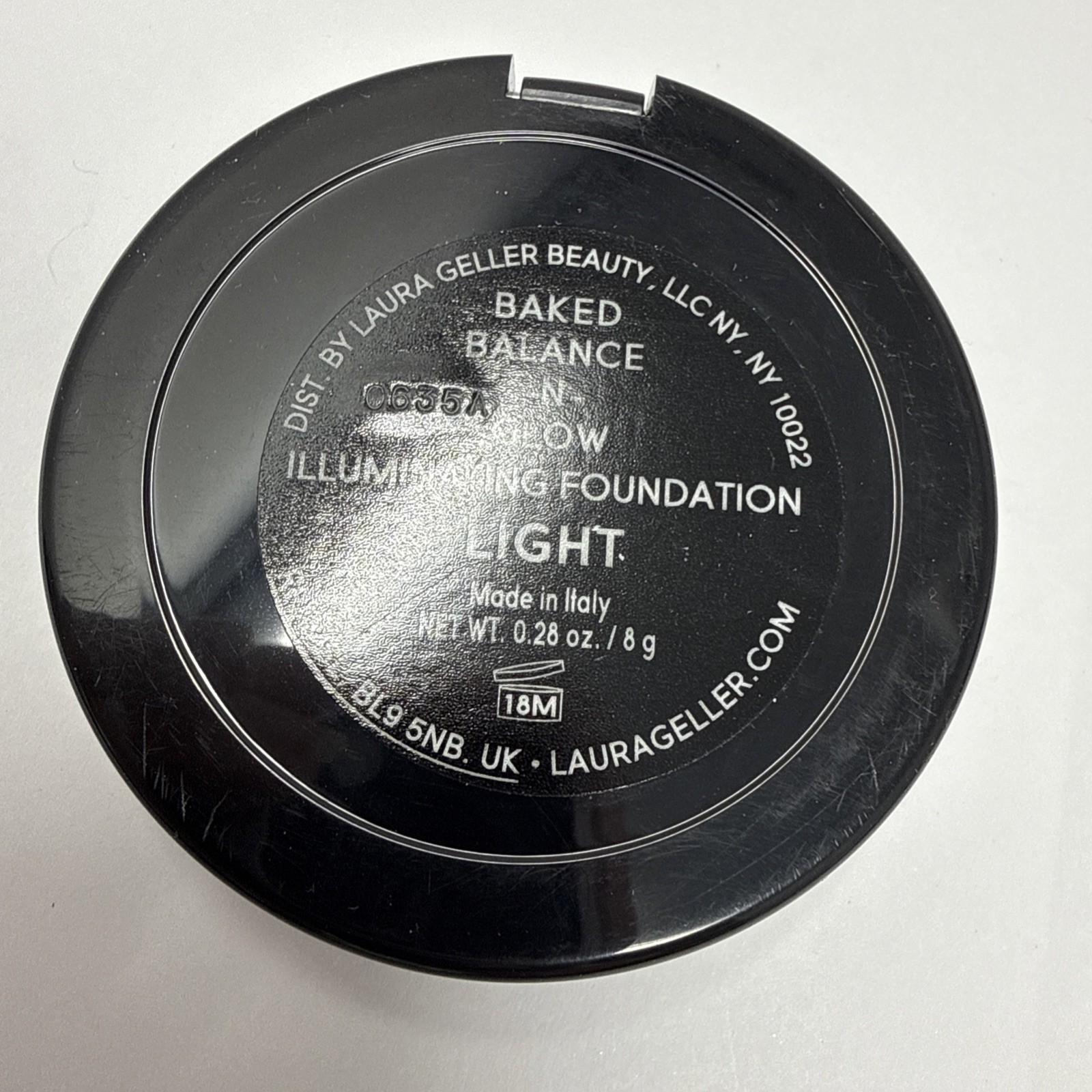 Laura Geller *Light* Balance N Glow Illuminating Foundation .28 oz FULL SIZE