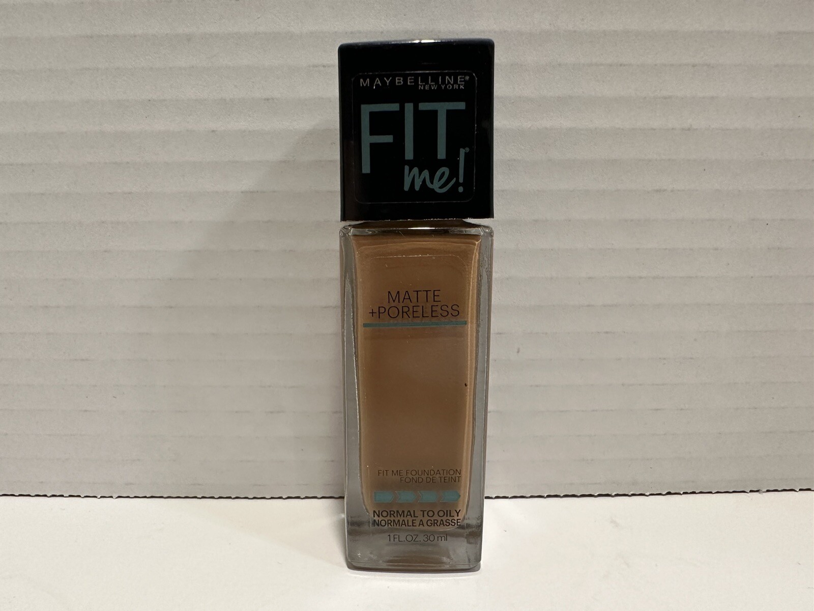 (1) Maybelline Fit Me! Matte + Poreless Foundation Color Latte 358 MAYBELLINE!
