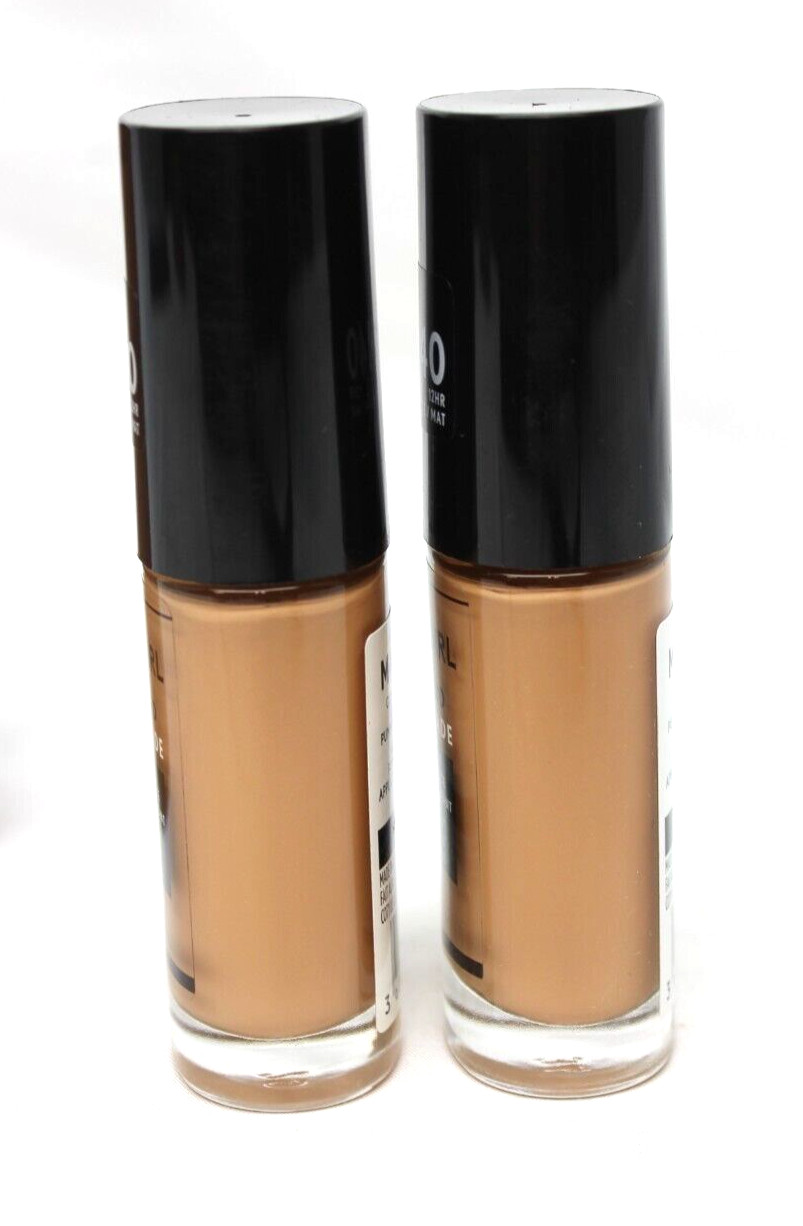 (2) CoverGirl Trublend 12Hr Comfort Matte Foundation M40 Warm Nude 30mL USA NIB