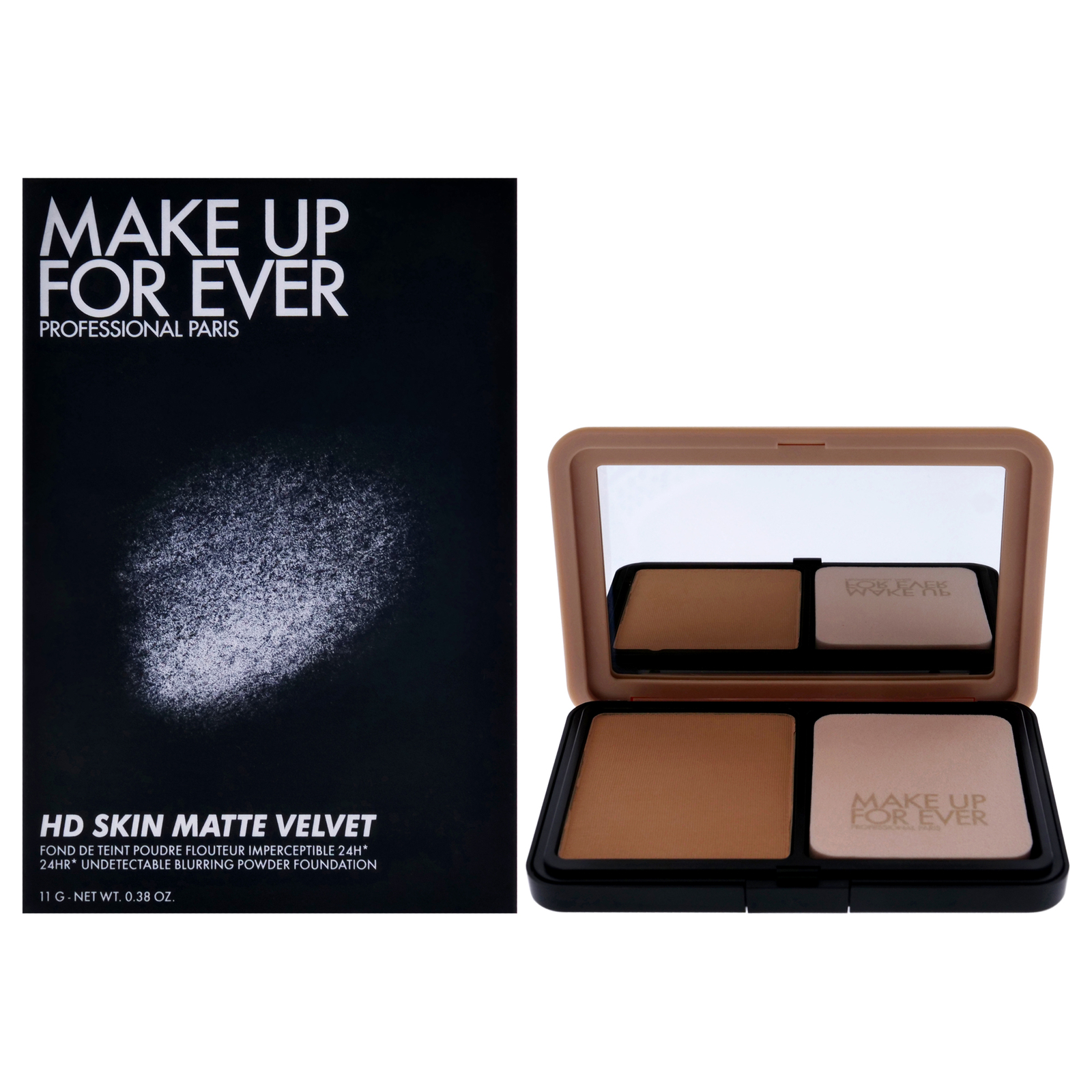 Make Up For Ever HD Skin Matte Powder Foundation – 1N10 Ivory – 0.38 oz