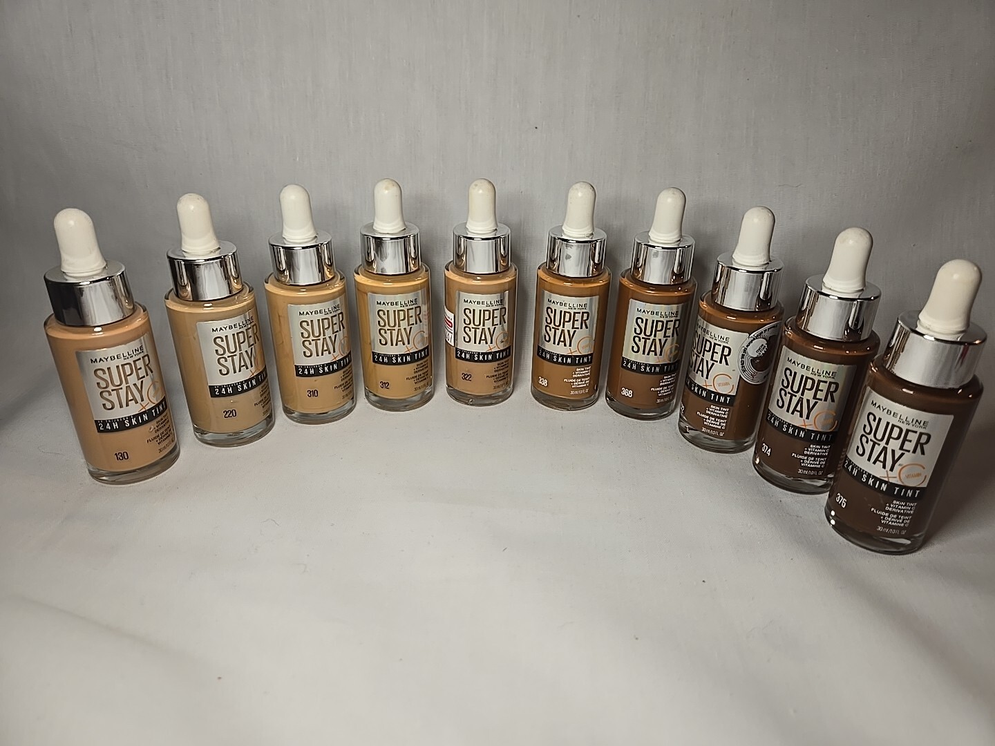 MAYBELLINE SUPER STAY 24 H SKIN TINT VITAMIN C (CHOOSE COLOR)
