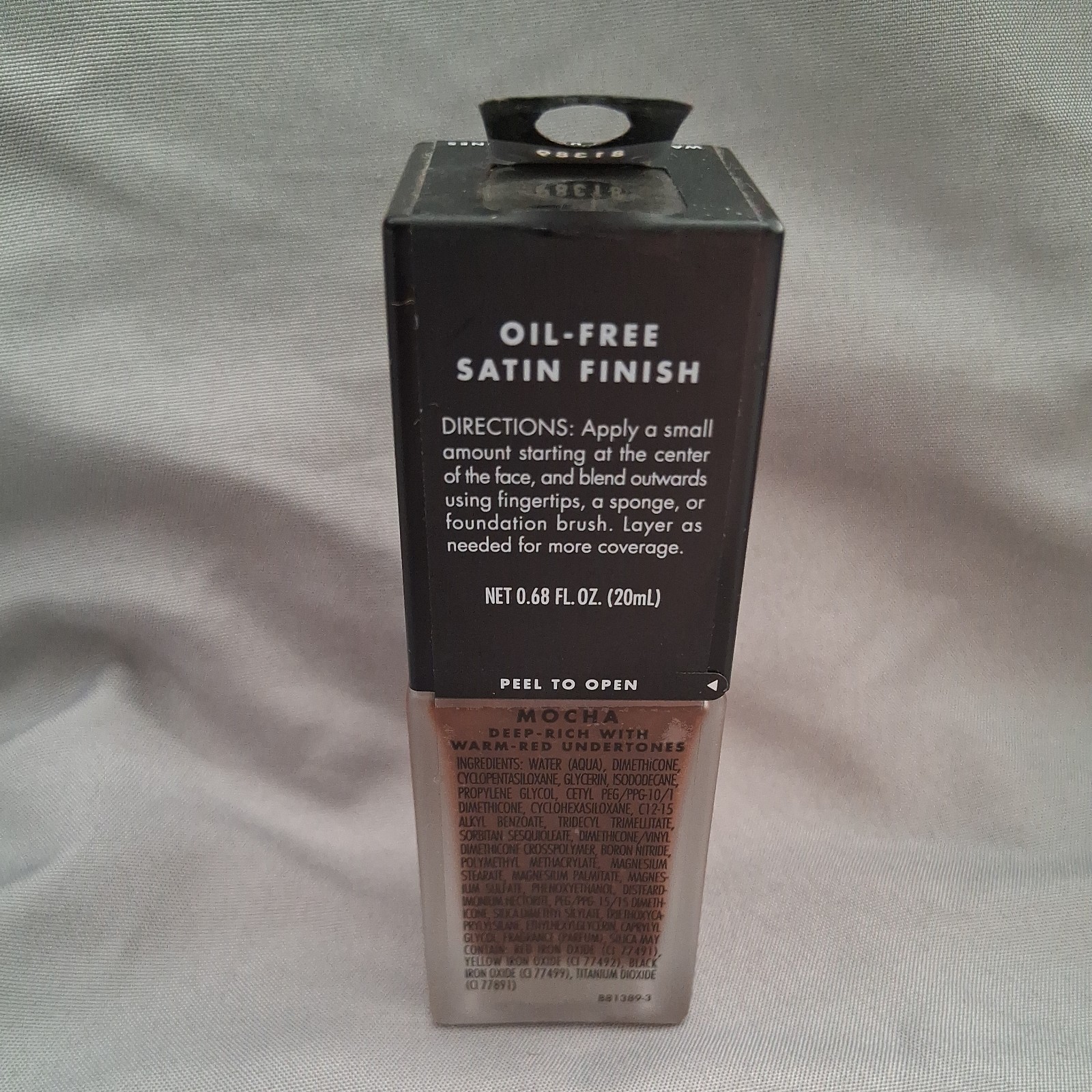 e.l.f. Flawless Satin Foundation – 630 Mocha – 0.68 oz. Sealed
