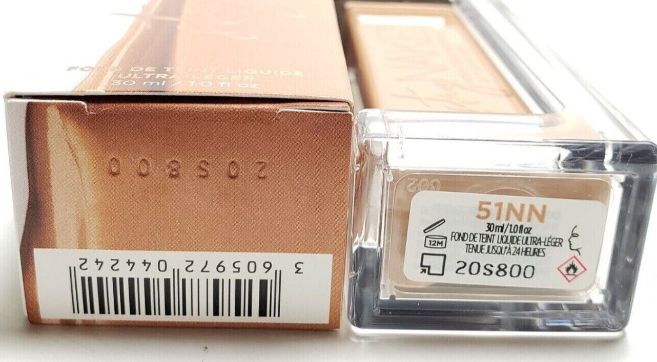 Urban Decay Shade 51NN Stay Naked Weightless Foundation 1 oz Full Regular Size