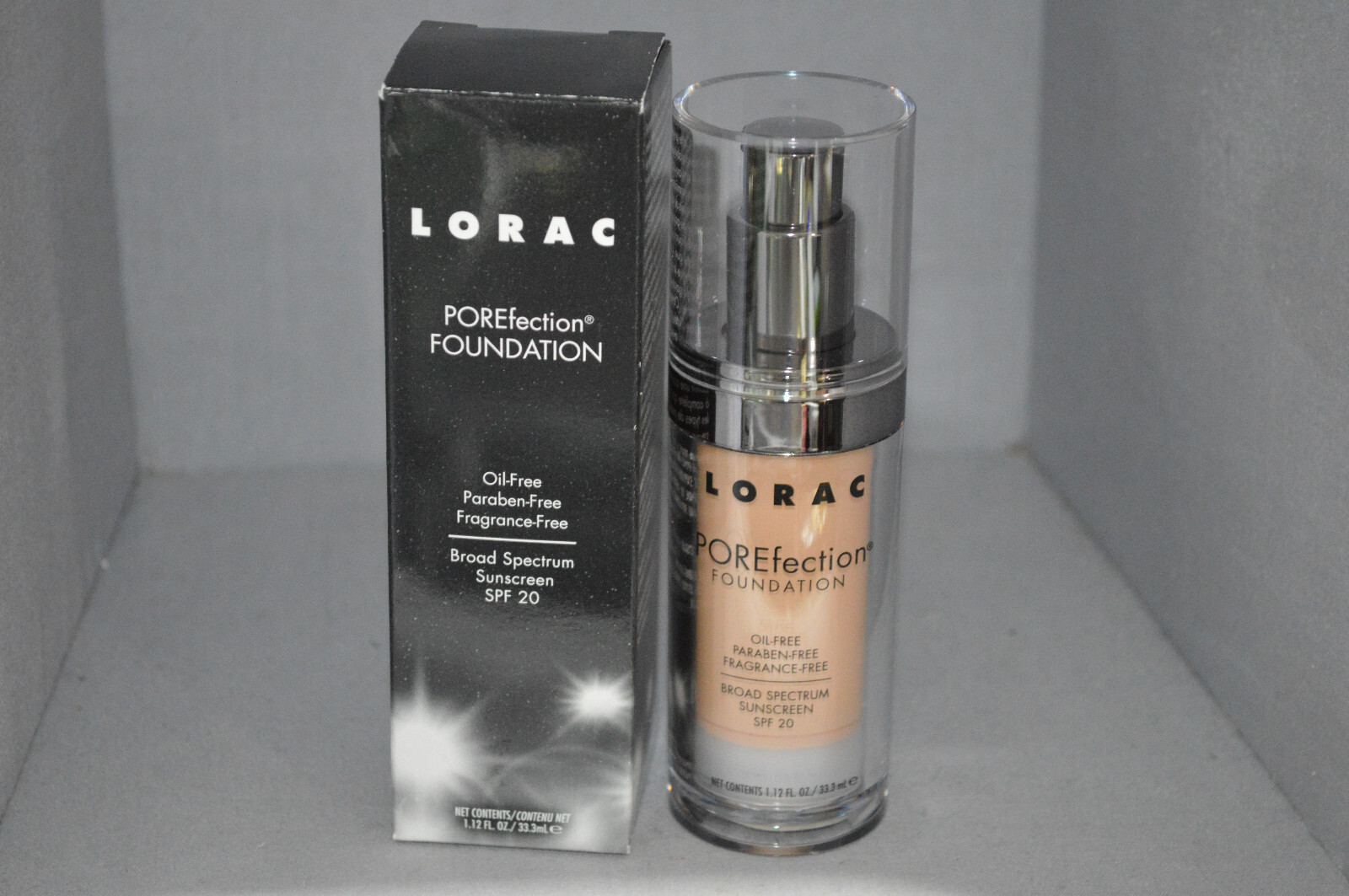 Lorac Porefection Foundation PR3 1.12oz New Boxed