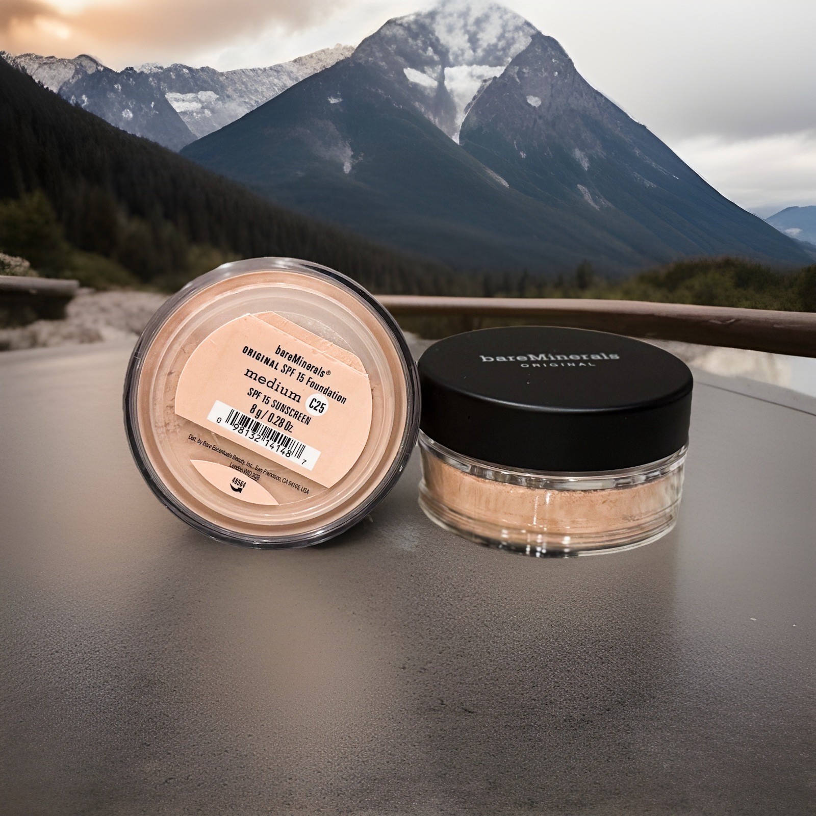 bareMinerals Foundation – Medium C25 SPF 15 0.28 oz – FREE SHIPPING! (2-PACK)