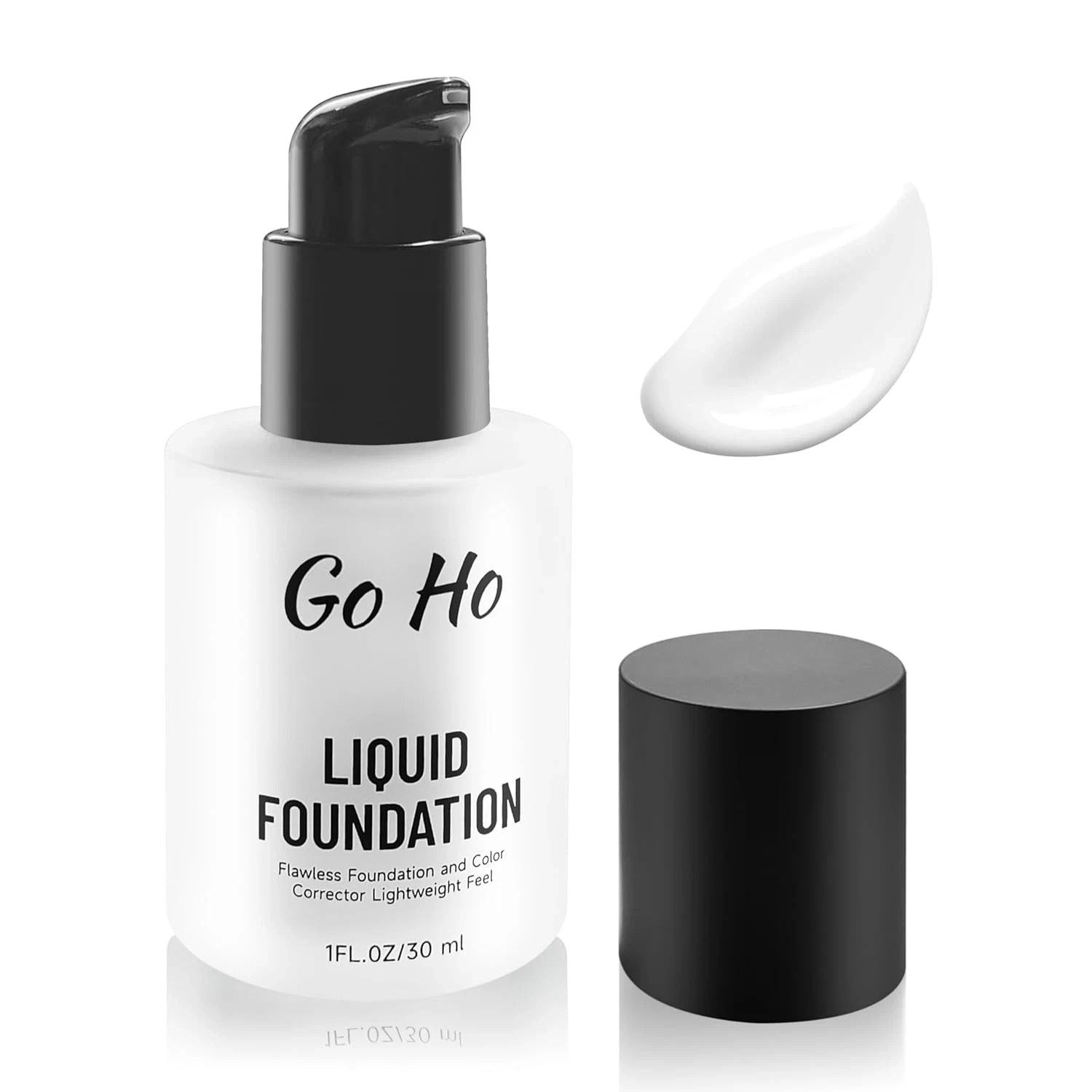 White Liquid Foundation,Full Coverage White Foundation Color Corrector Demi Matt