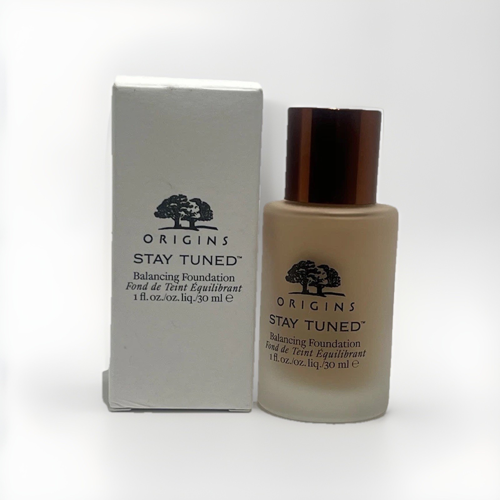 Origins Stay Tuned Balancing Foundation 03 LINEN DISCONTINUED AB8