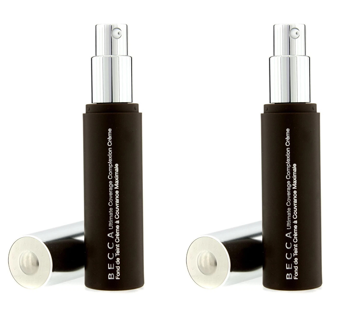 Becca Nude Complexion Creme 2 Pack 1.01oz Ultimate Coverage Foundation Set