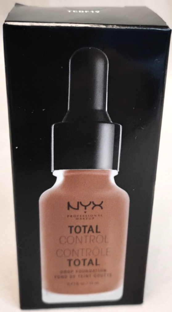 NYX Total Control Drop Foundation 19 Deep Rich Buildable Matte Coverage 0.43 oz
