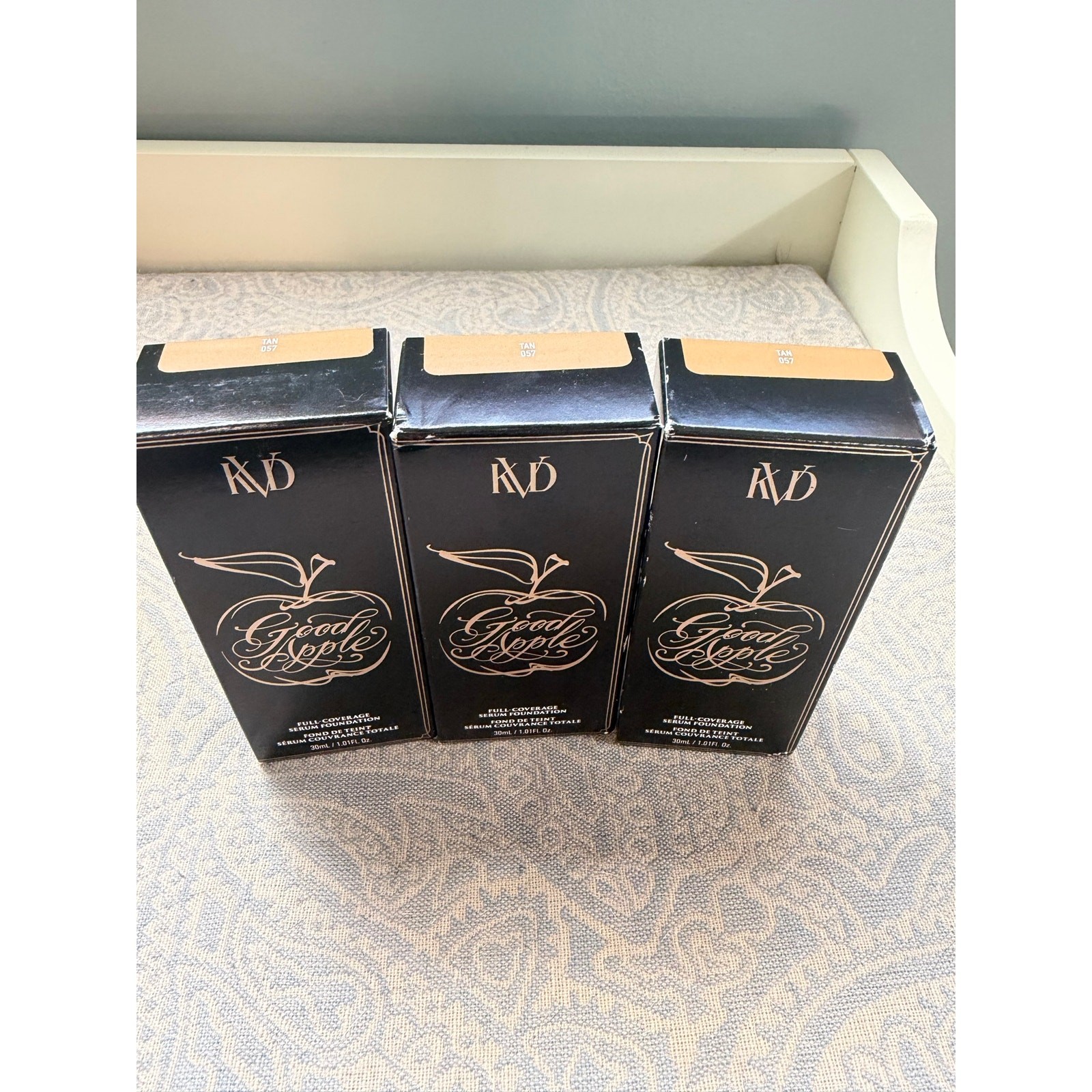 KVD Good Apple Full-Coverage Serum Foundation Shade Tan 057