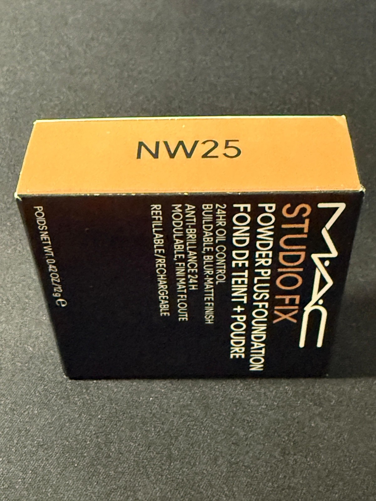 M.A.C Studio Fix Powder Plus Foundation 24HR Oil Control – NW25 – 0.42oz/12g-NIB