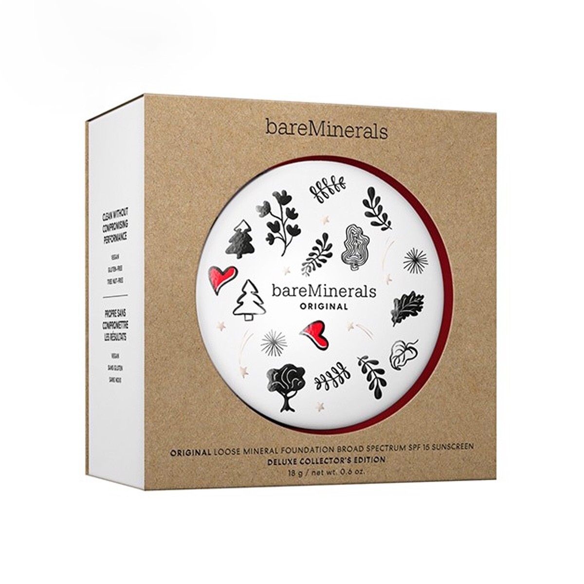 bareMinerals Deluxe Original Loose Mineral SPF15 Foundation LIGHT 08 – Size 18 g
