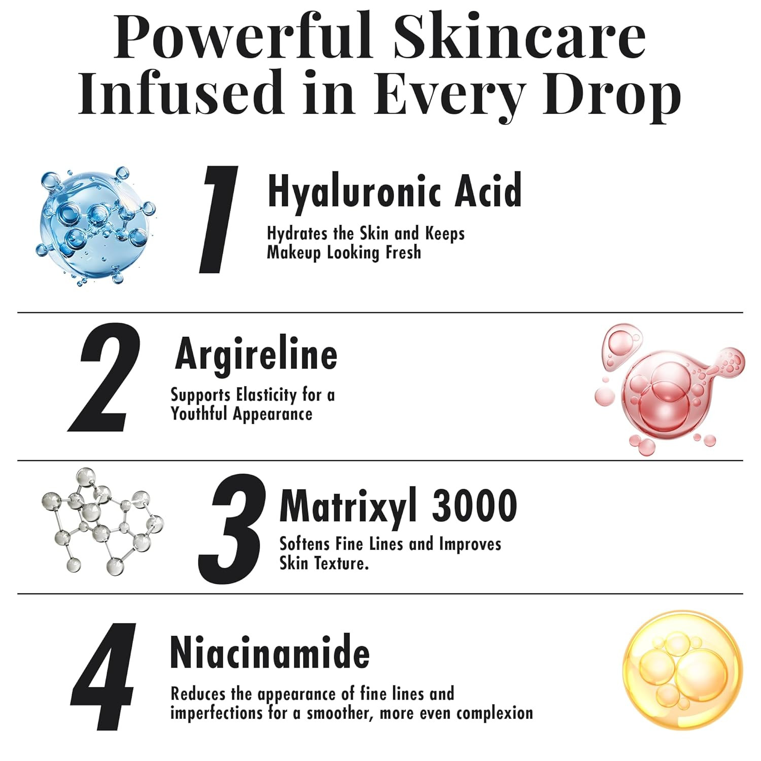 Magicminerals Airbrush Foundation – Long Lasting Full Coverage Foundation Makeup