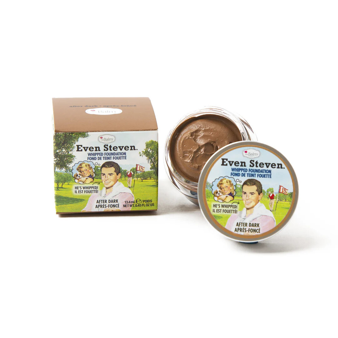 THE BALM EVEN STEVEN WHIPPED FOUNDATION – After Dark – Brand New