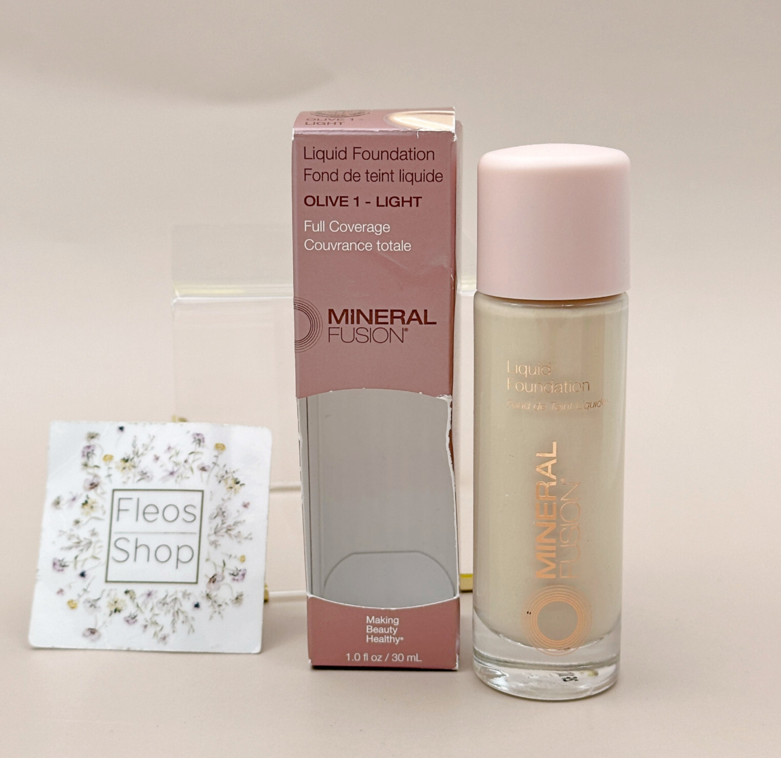 Mineral Fusion Liquid Foundation Olive – Choose Color – Full Size