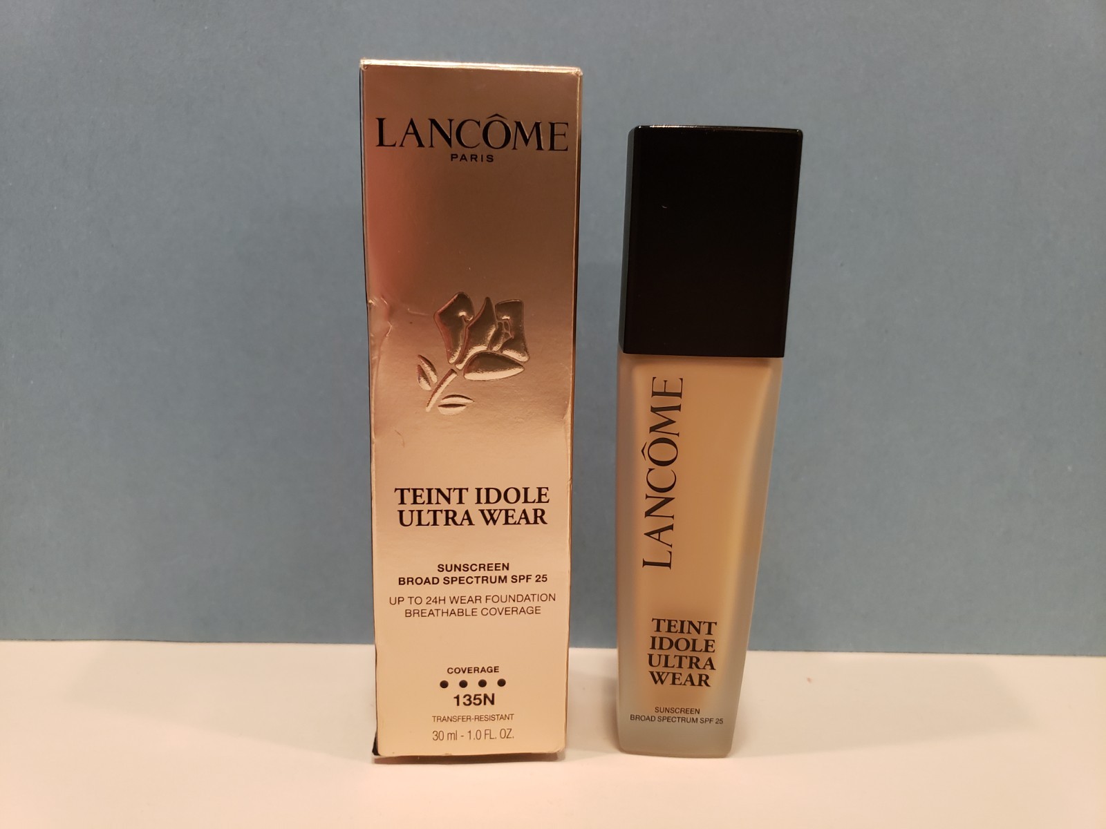 Lancome ~ Teint Idole Ultra Wear Longwear Foundation-SPF 25 – #135N-02/2027~NIB