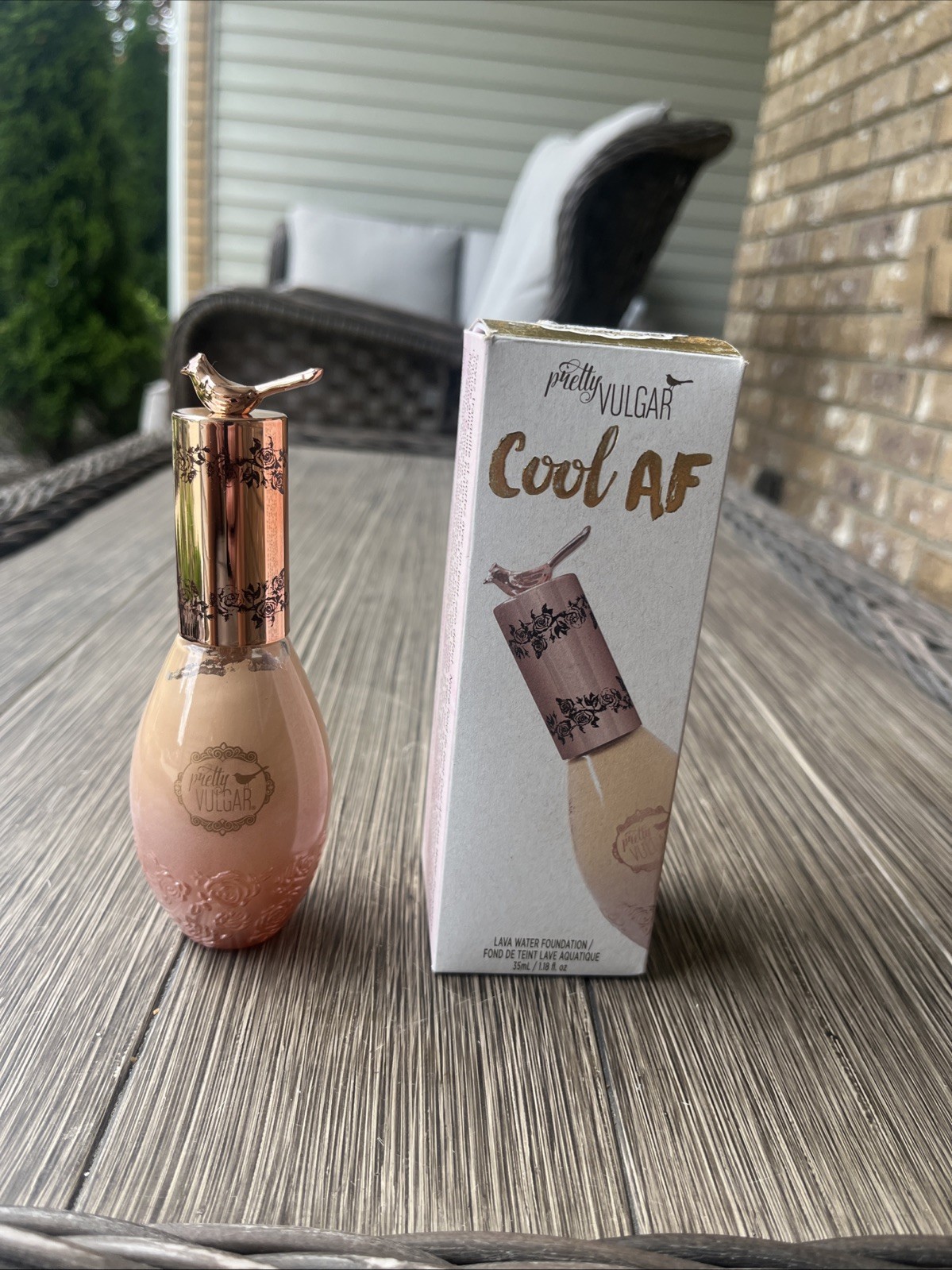 PRETTY VULGAR Cool AF Lava Water Foundation 12 1.18oz / 35mL Full Size