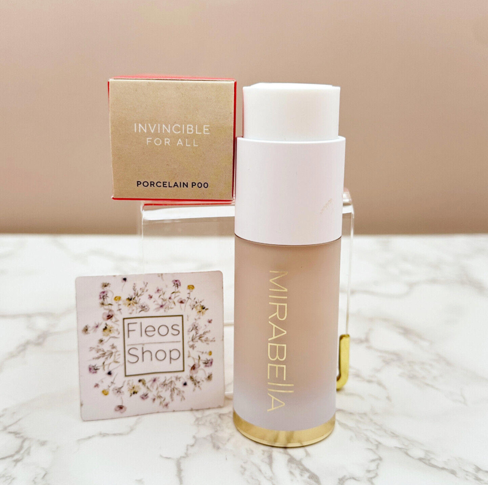 Mirabella Invincible For All Foundation Porcelain – Choose Color – Fullsize