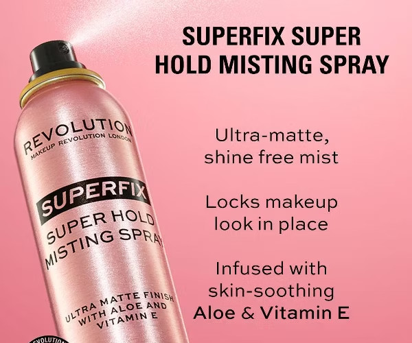 3 Pack x Makeup Revolution SuperFix Misting Spray – 2.53 fl. oz.