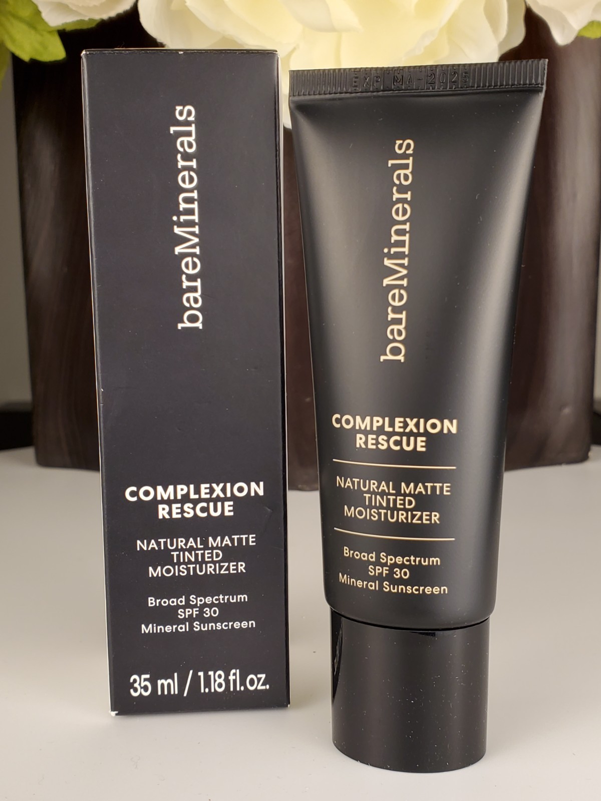 bareMinerals Complexion Rescue Natural Matte Tinted Moisturizer DUNE 7.5~ NIB