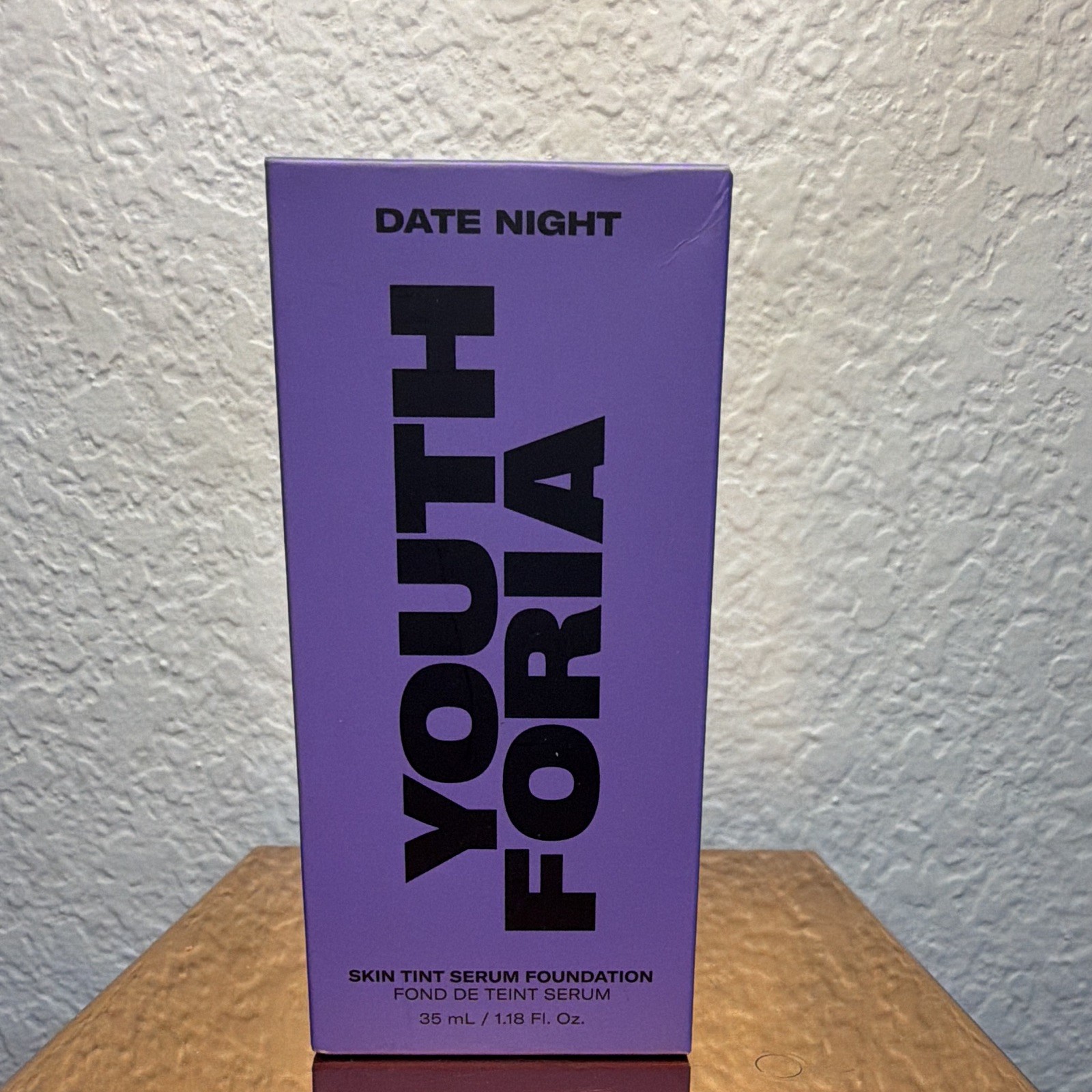 Youthforia Date Night Skin Tint Serum Foundation Shade 245 Neutral 1.18 fl oz