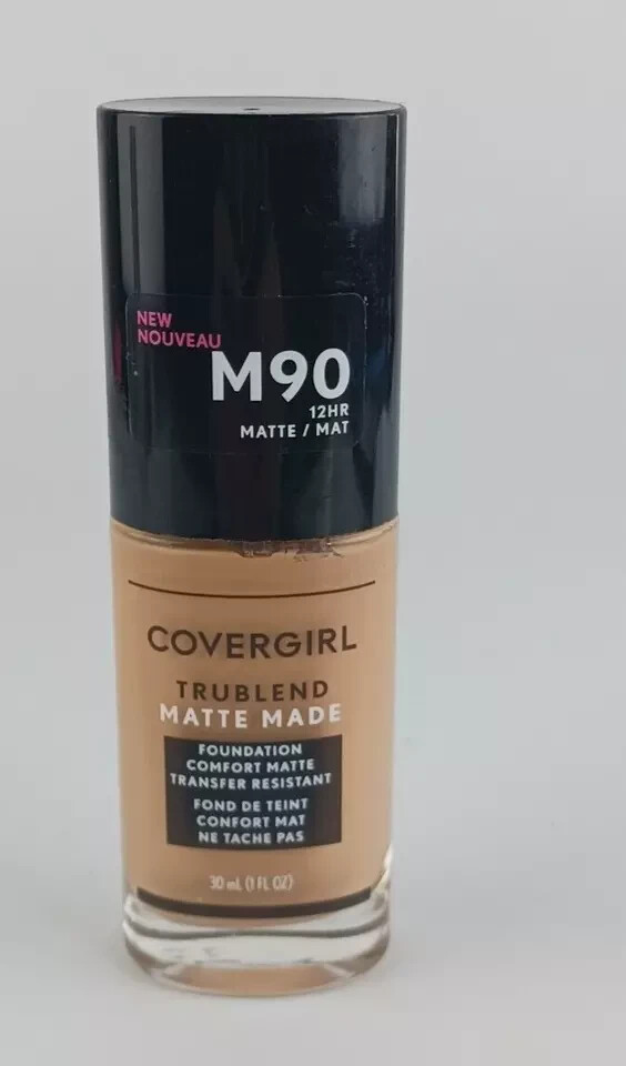 COVERGIRL TRUBLEND MATTE FOUNDATION M90 PERFECT BEIGE **NO LID**