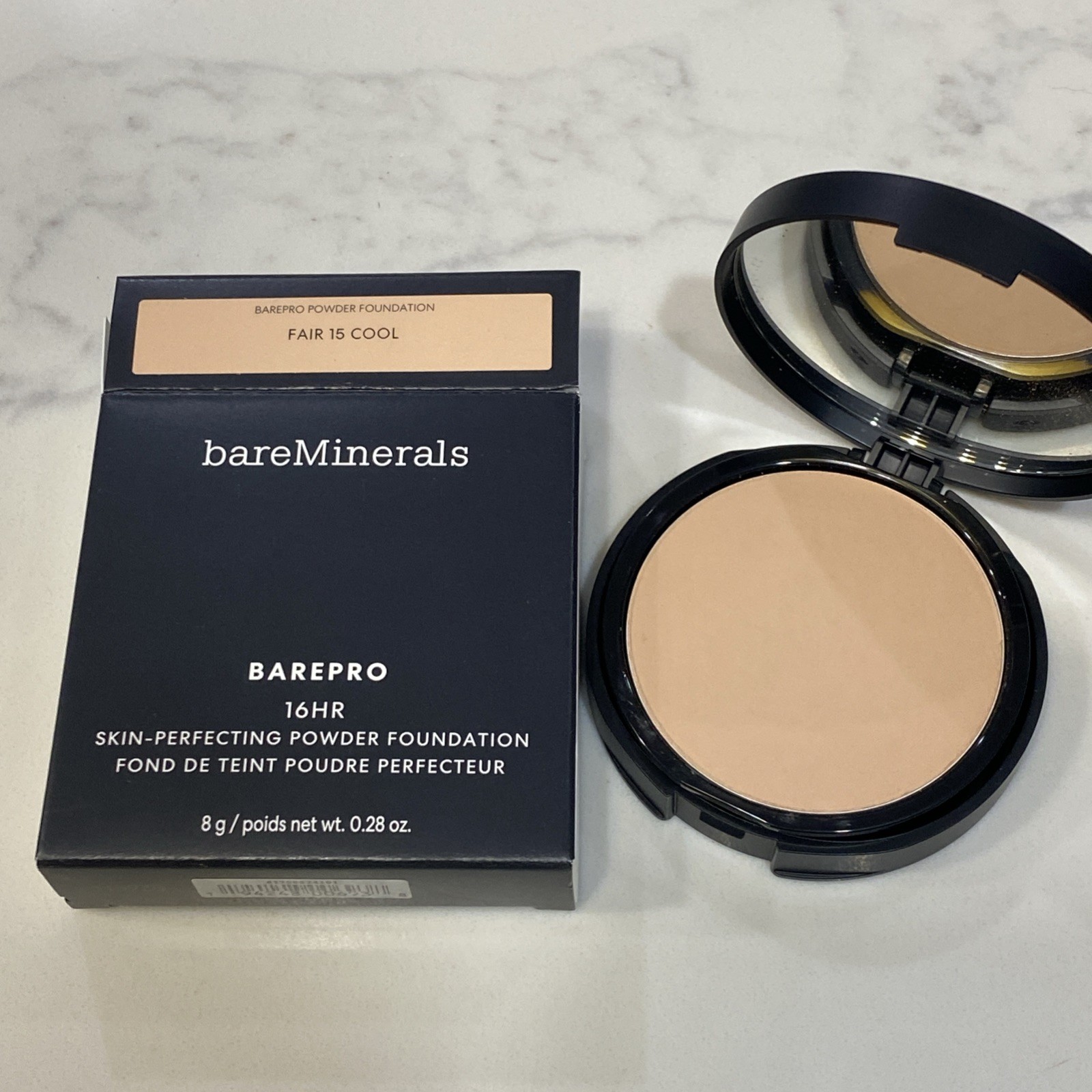 bareMinerals Barepro 16hr Skin-Perfecting Powder Foundation-Fair 15 Cool -0.28oz