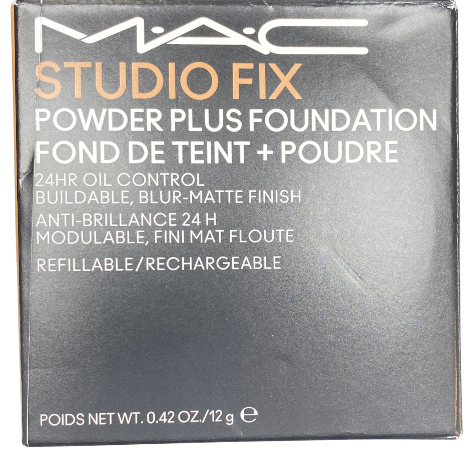 MAC Studio Fix Powder Plus Foundation Shade NW25 Full Size(box slightly damaged)