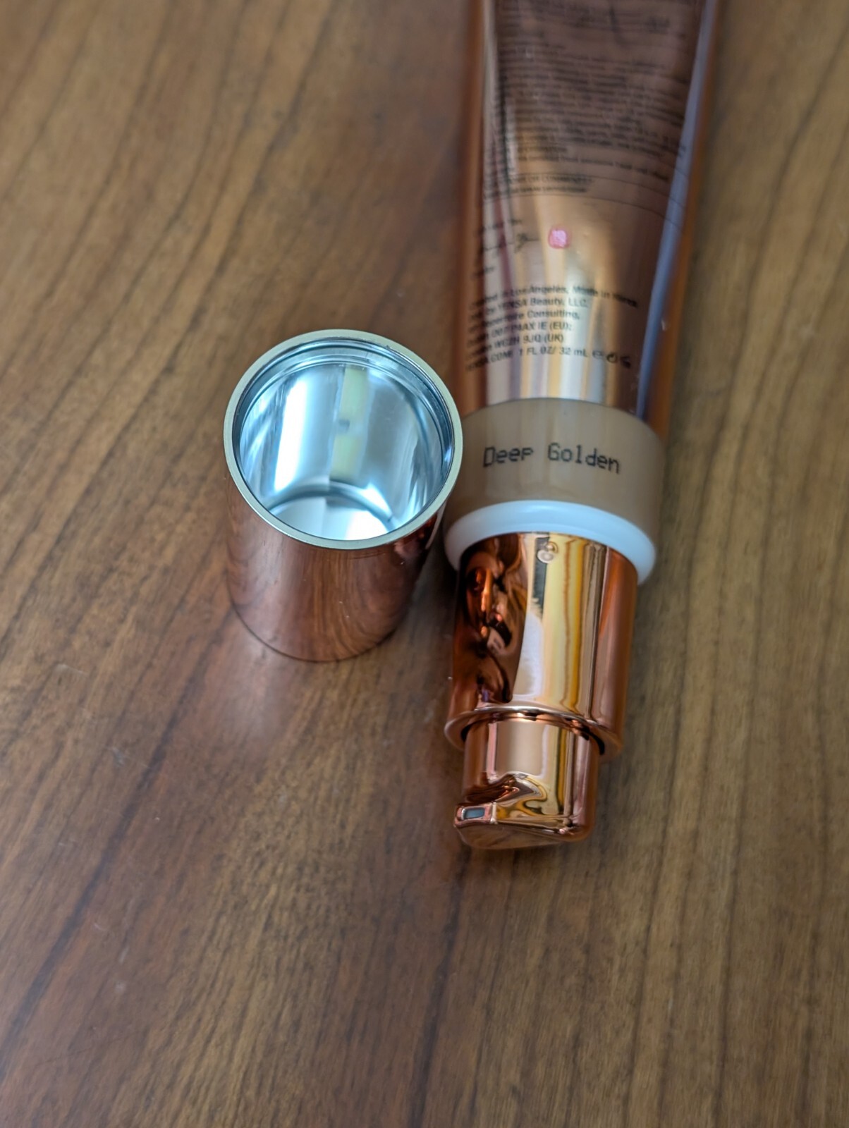 Yensa Beauty Skin on Skin BC Foundation In Deep Golden 1 Oz/32 ml NIB SPF 40