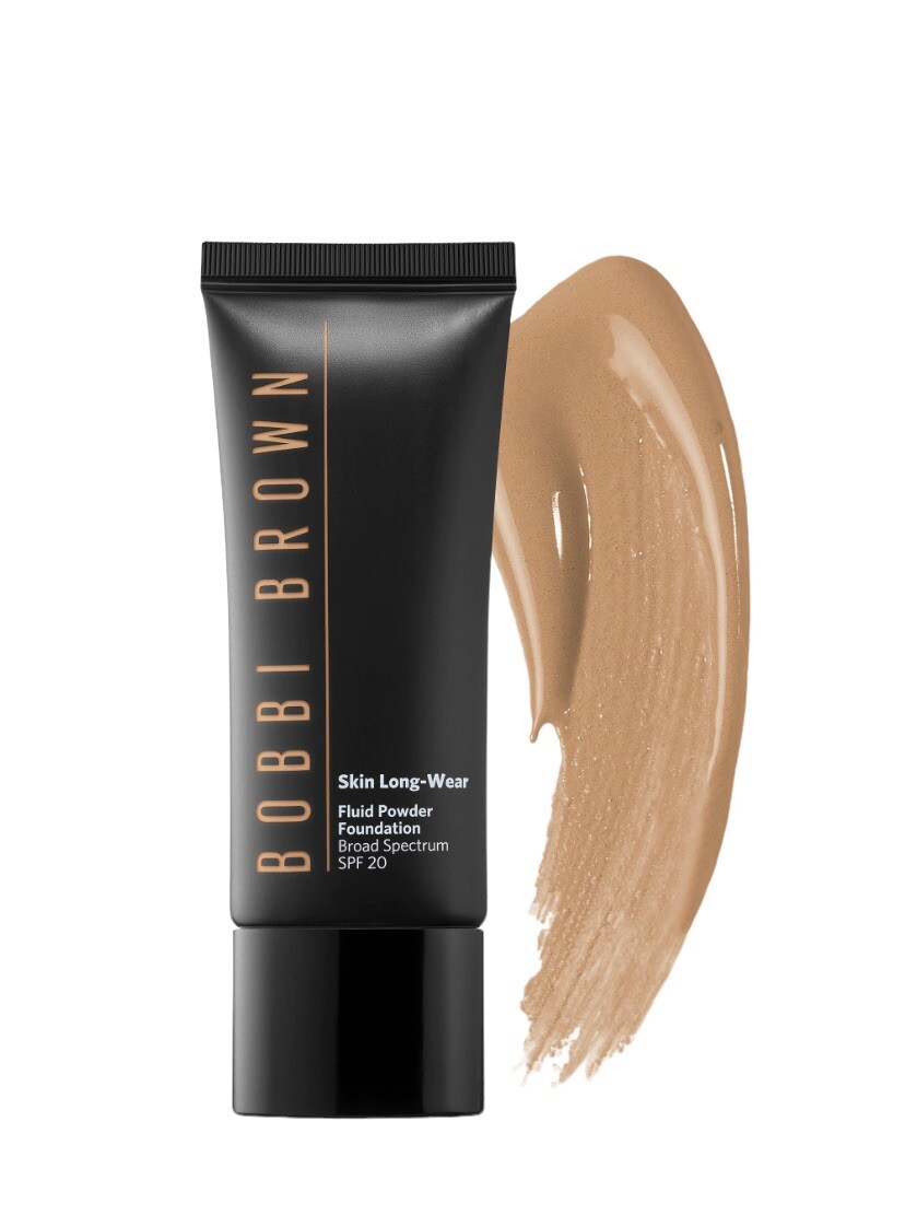 Bobbi Brown Skin Long-Wear Fluid Powder Foundation SPF 20 C-084 Almond 1.4 oz