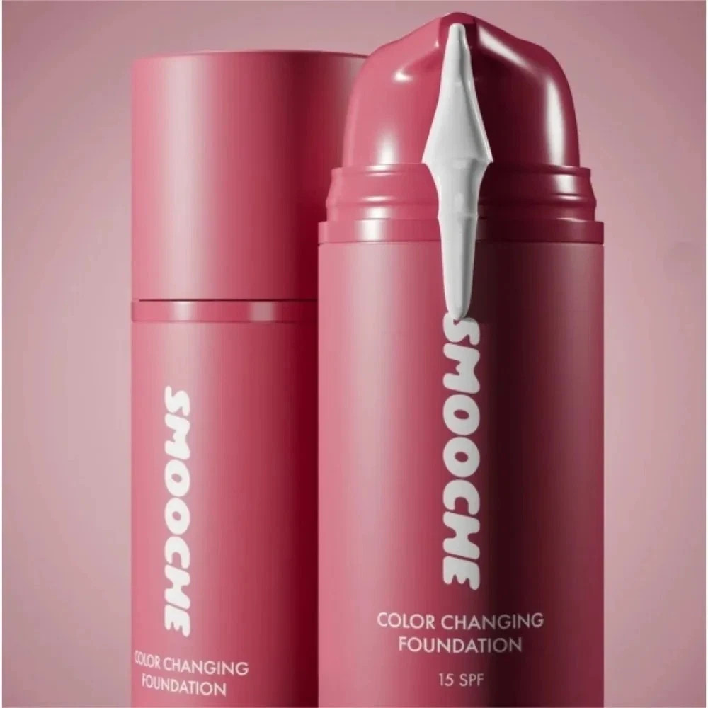 Smooche Color Changing Foundation Concealer Makeup Glycerin Vitamin E Herbal